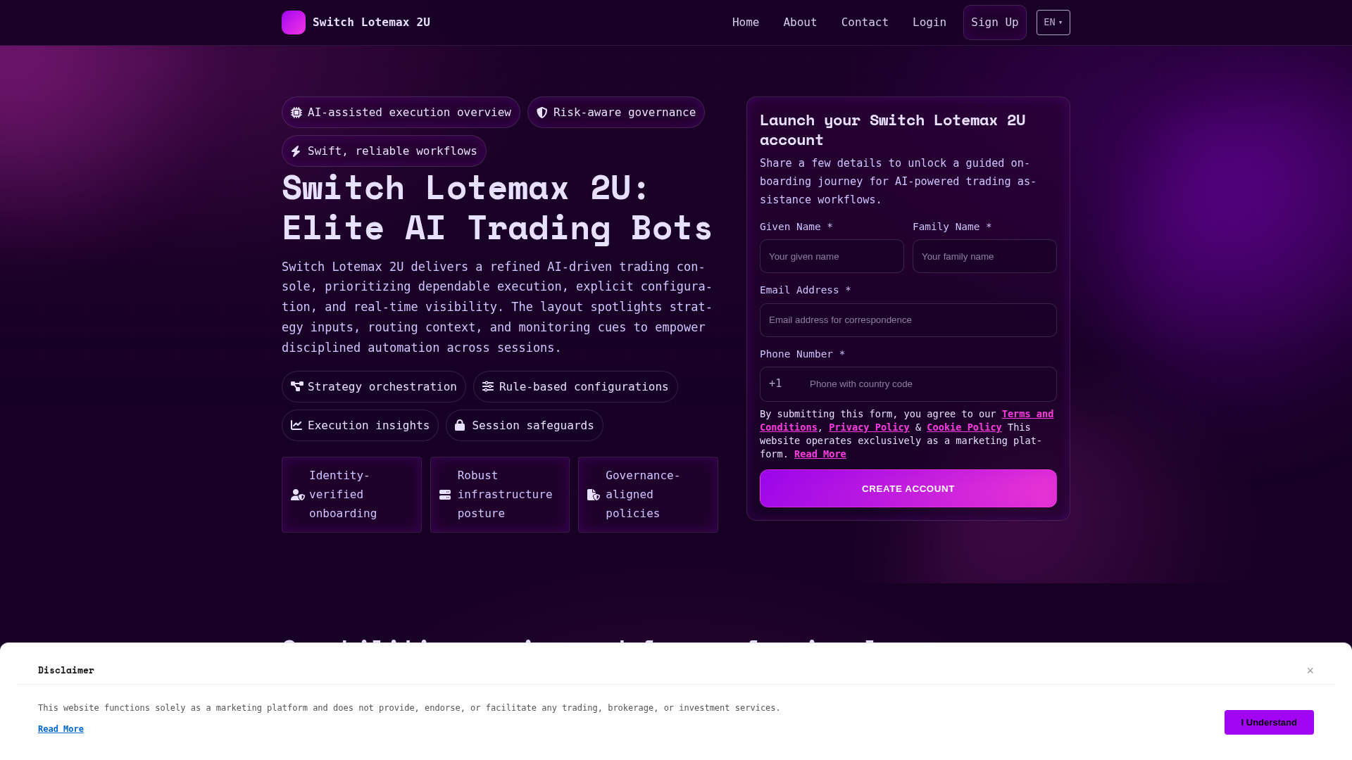 Screenshot of switchlotemax2u.shop