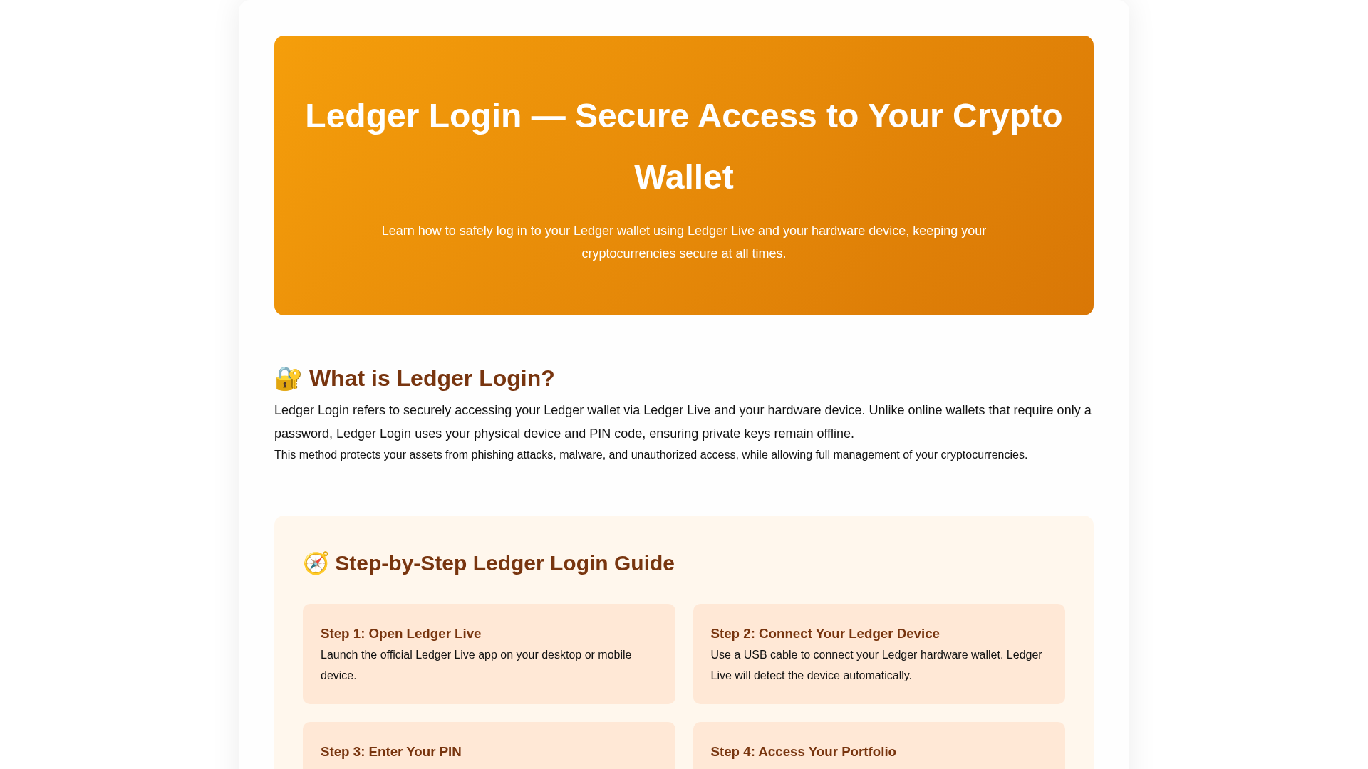 Screenshot of ledger--login-en.pages.dev