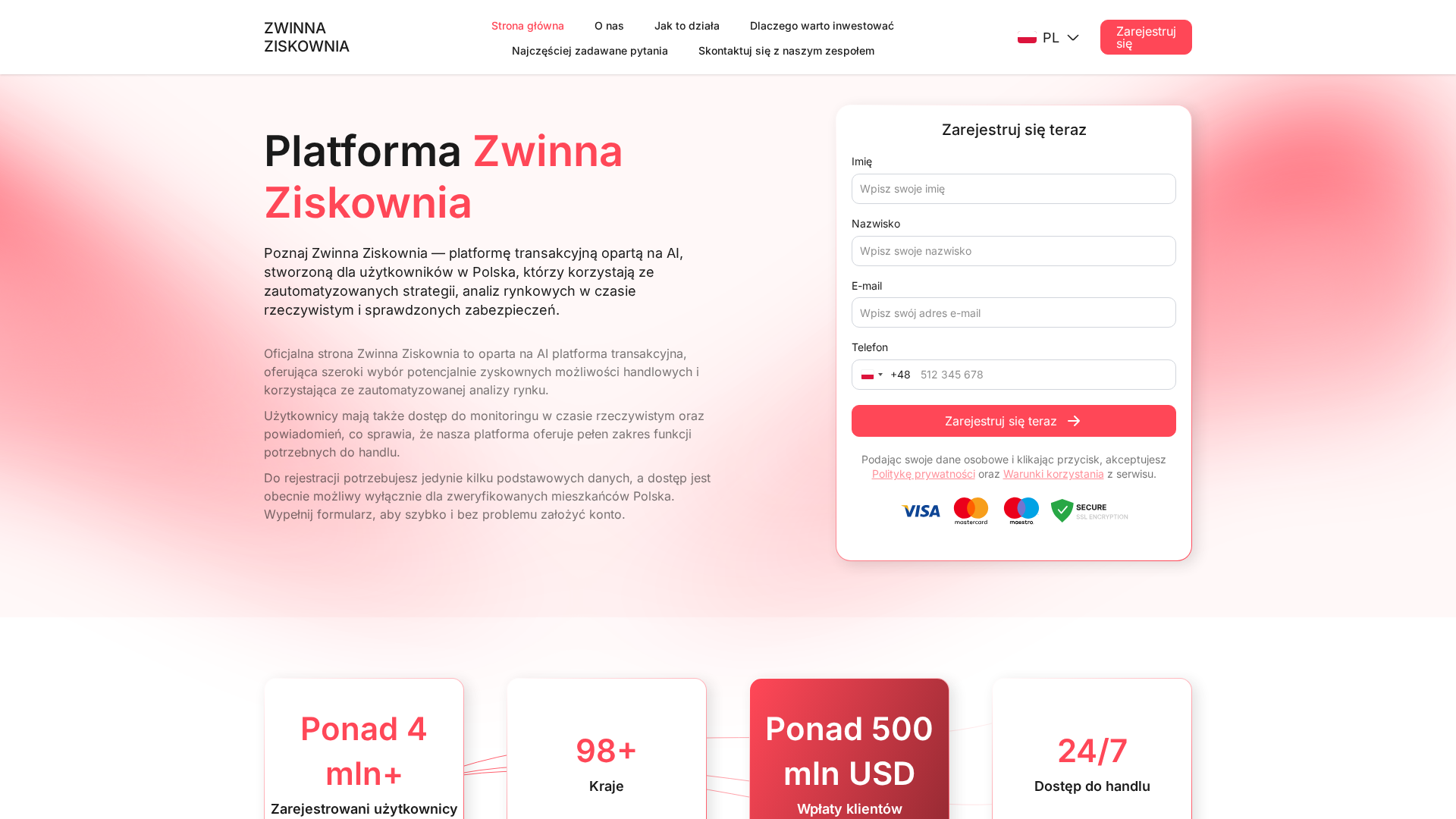 Screenshot of zwinna-ziskownia.com
