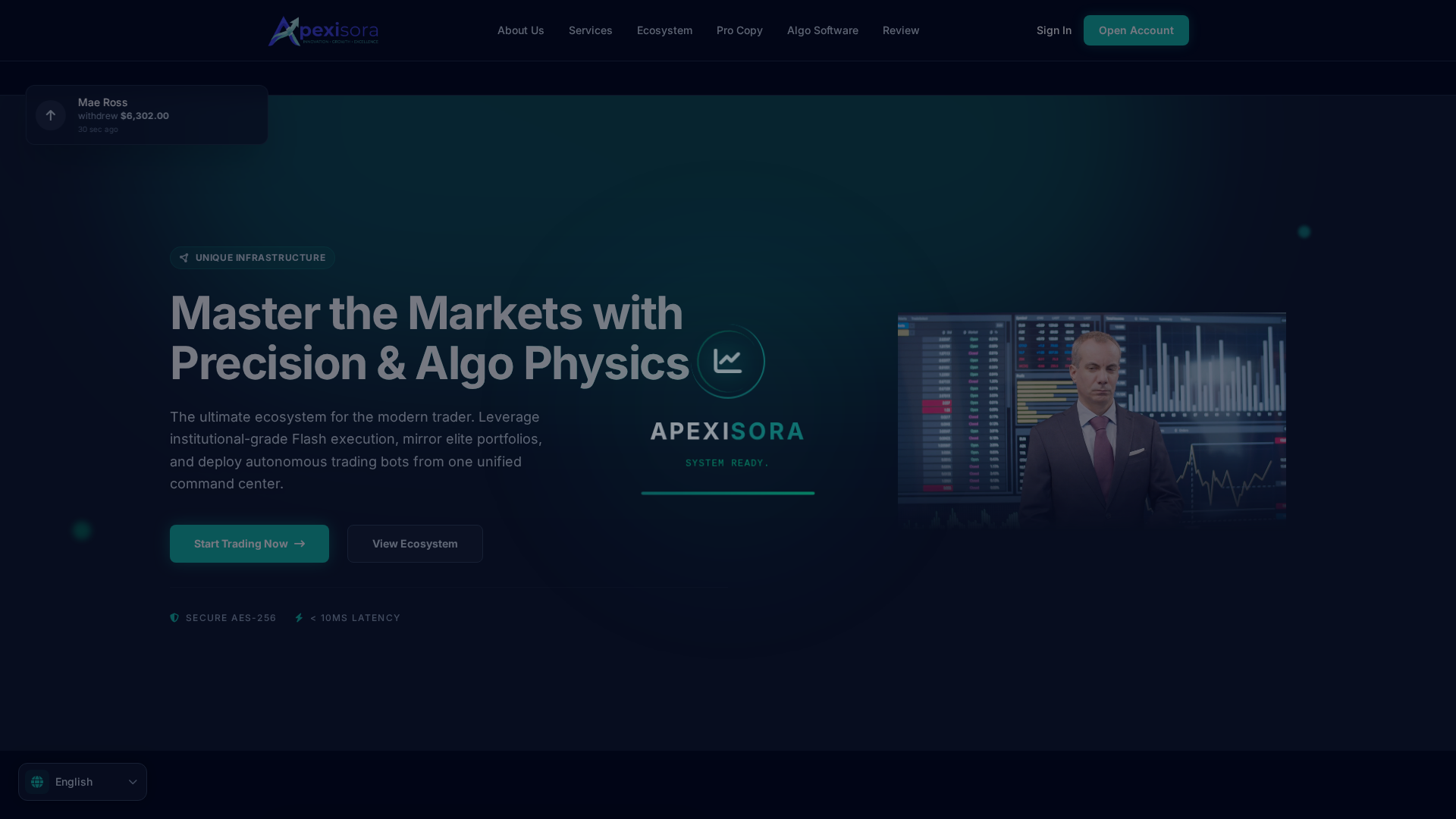 Screenshot of apexisora.com