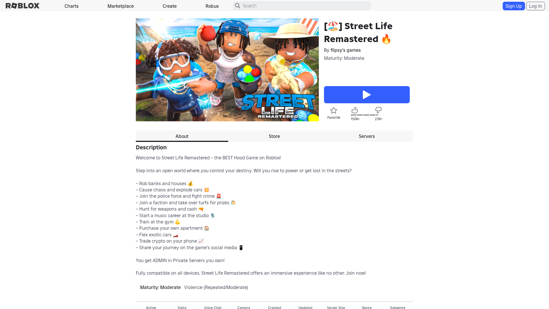 Screenshot of www.roblox.com.et