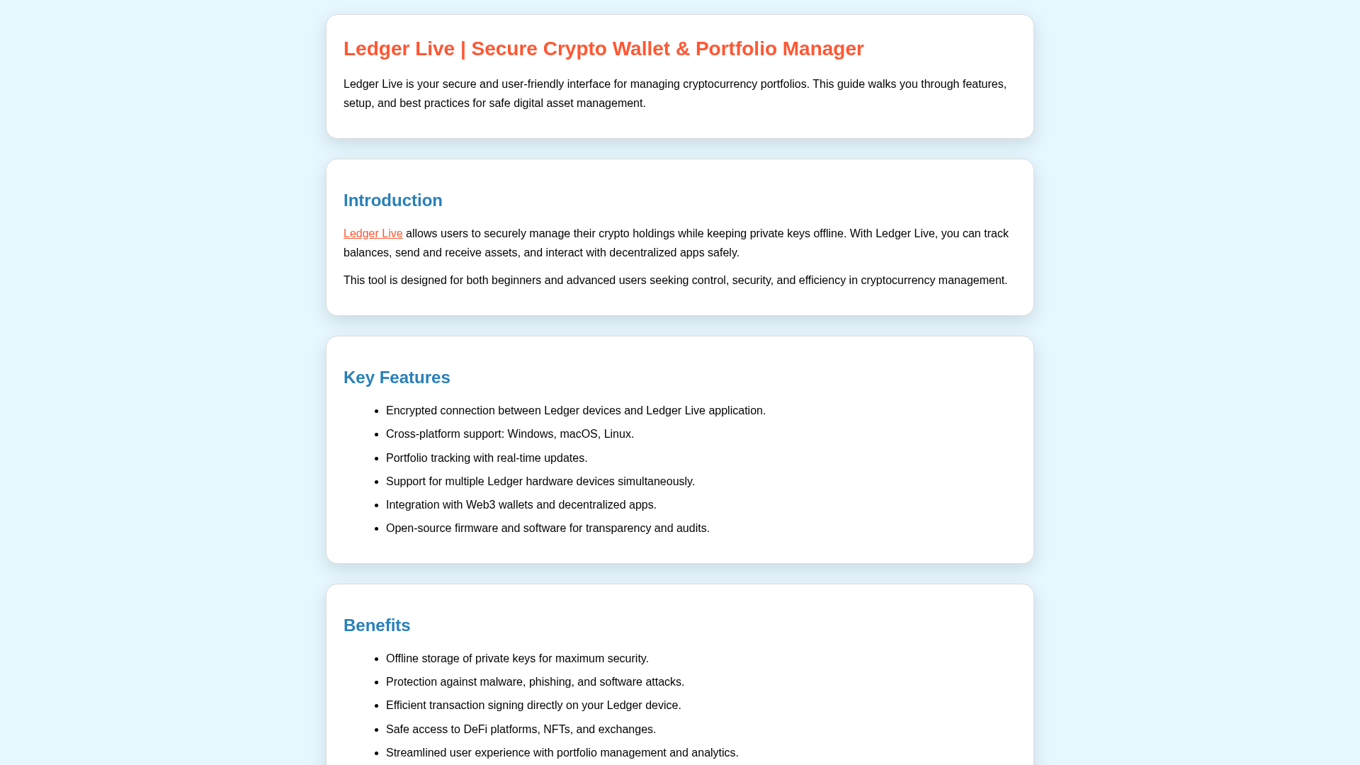 Screenshot of support-ledger-live-doc.pages.dev