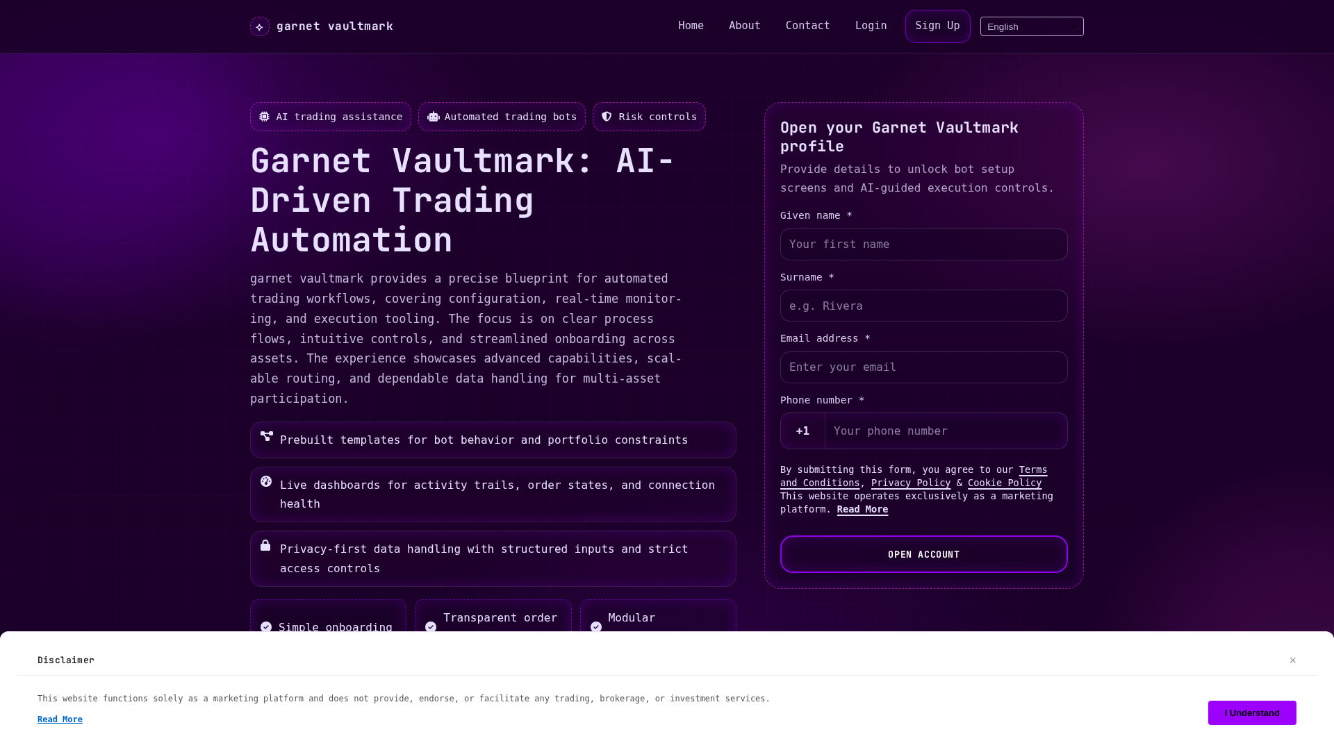 Screenshot of garnetvaultmark.click