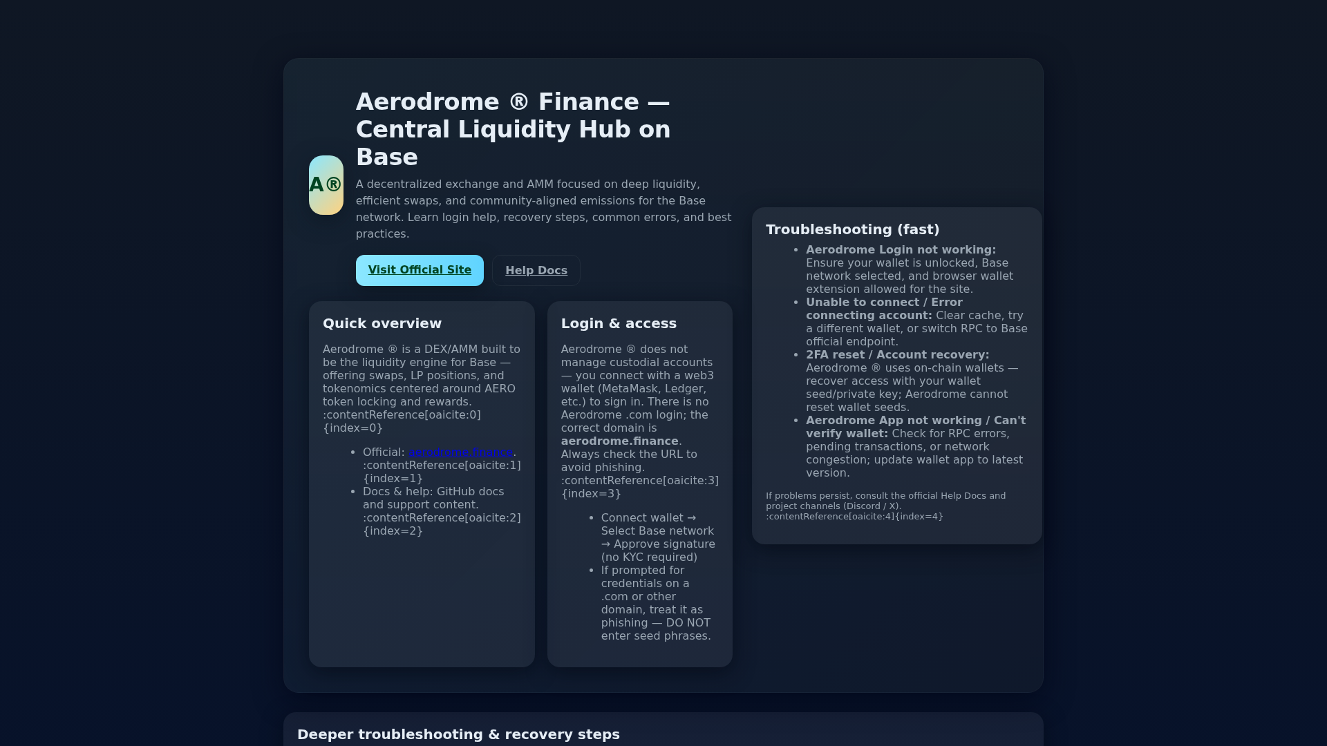 Screenshot of finaance-aeerodrome-us-eng.pages.dev