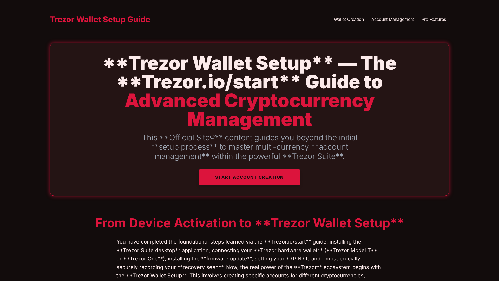 Screenshot of io-trezzor.pages.dev