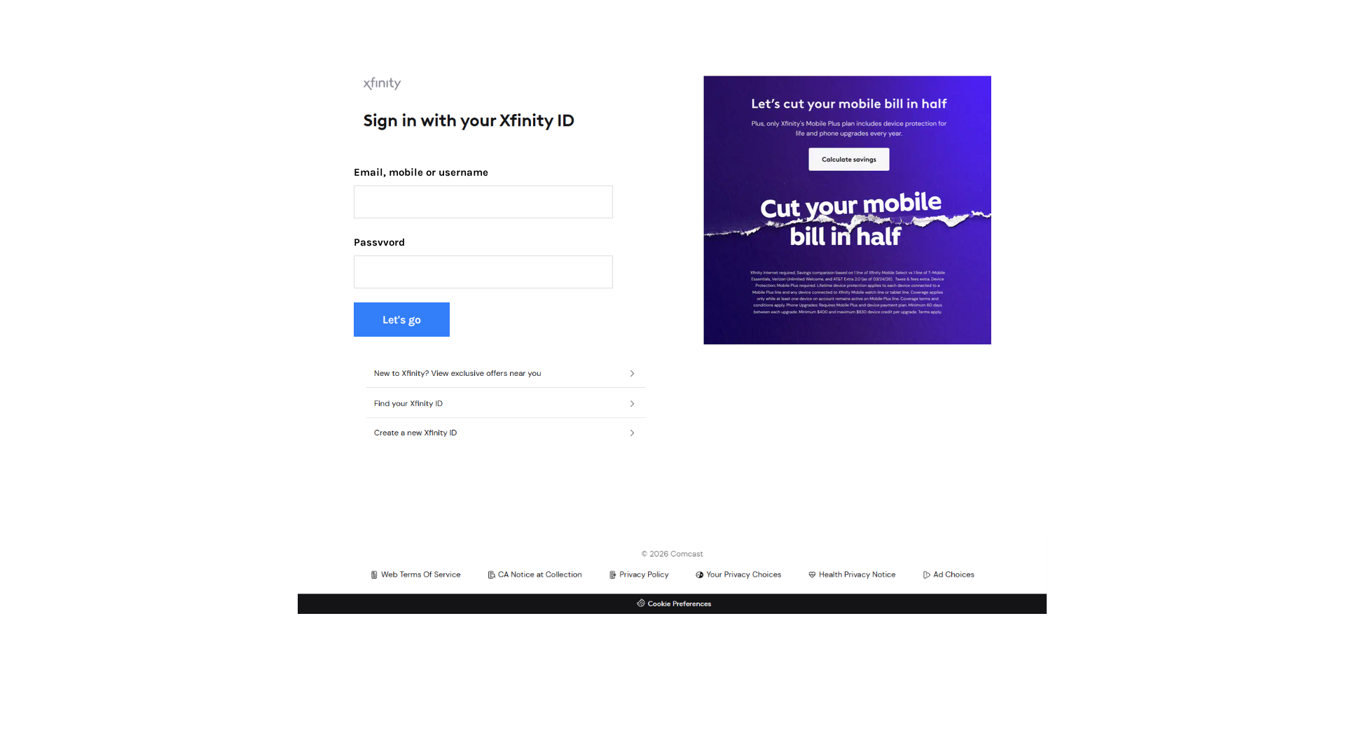Screenshot of xfinity-connect-newupdate.weebly.com