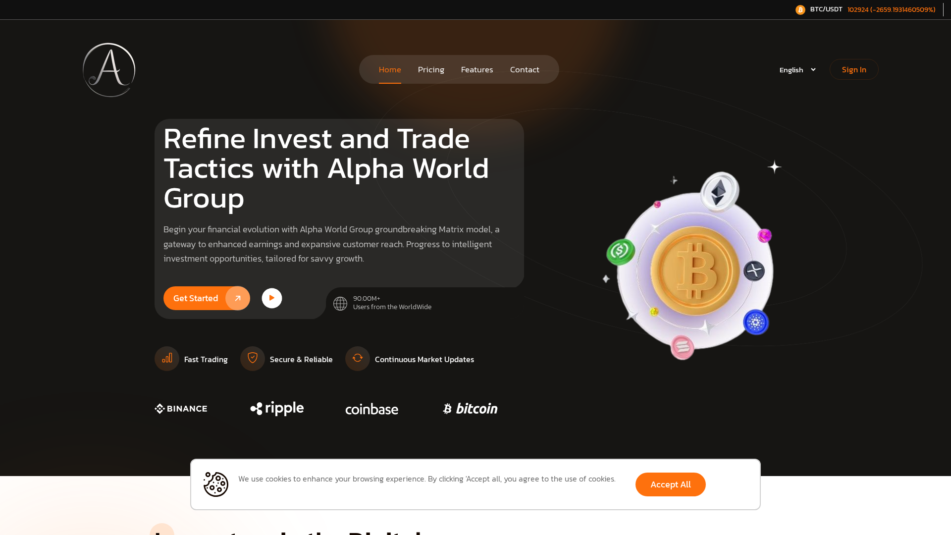 Screenshot of apworldgroup.com