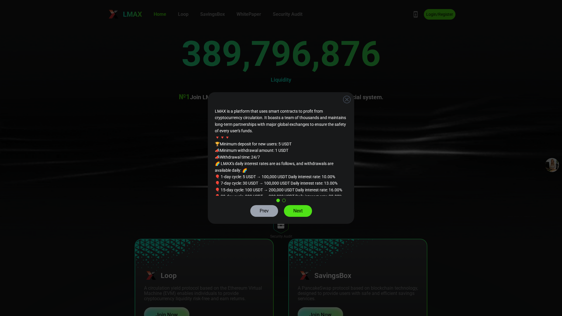 Screenshot of 6yod3a.lmax.xin