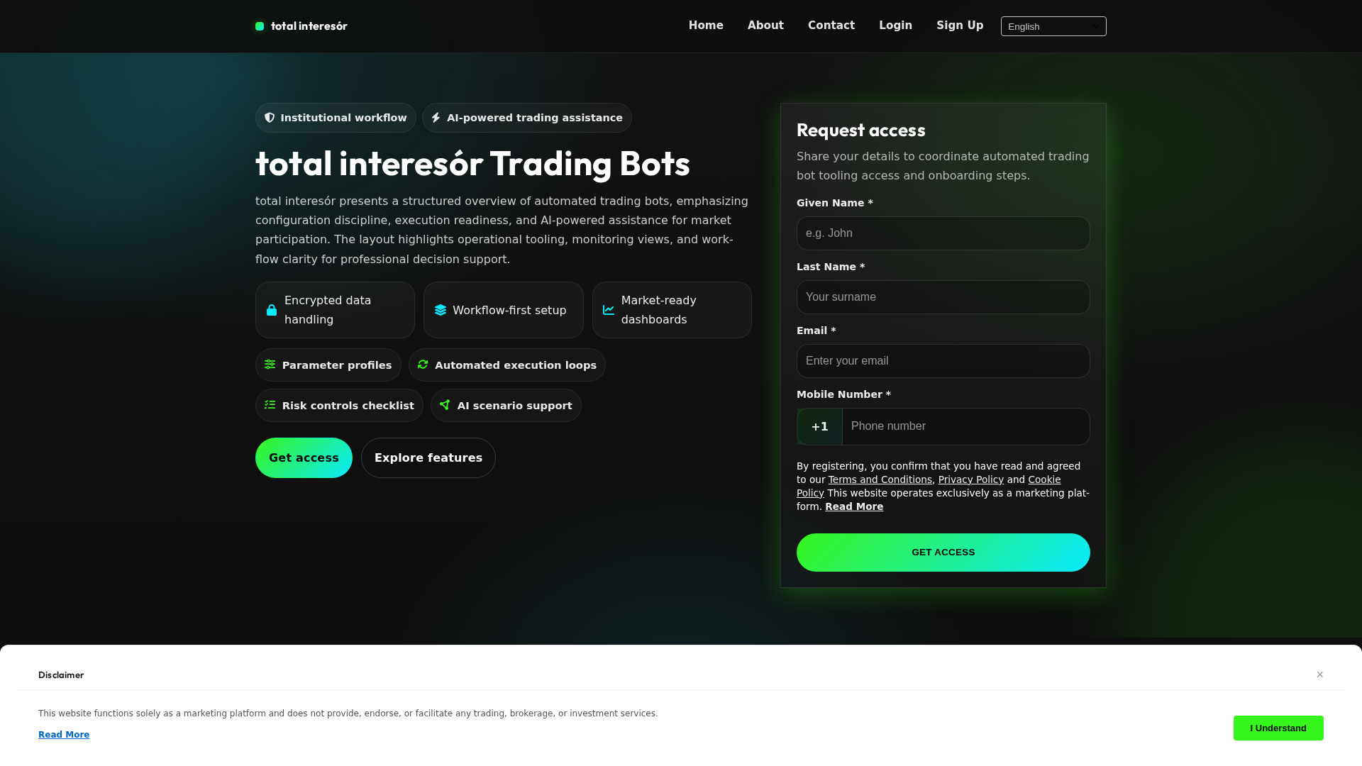 Screenshot of totalinteresor.click