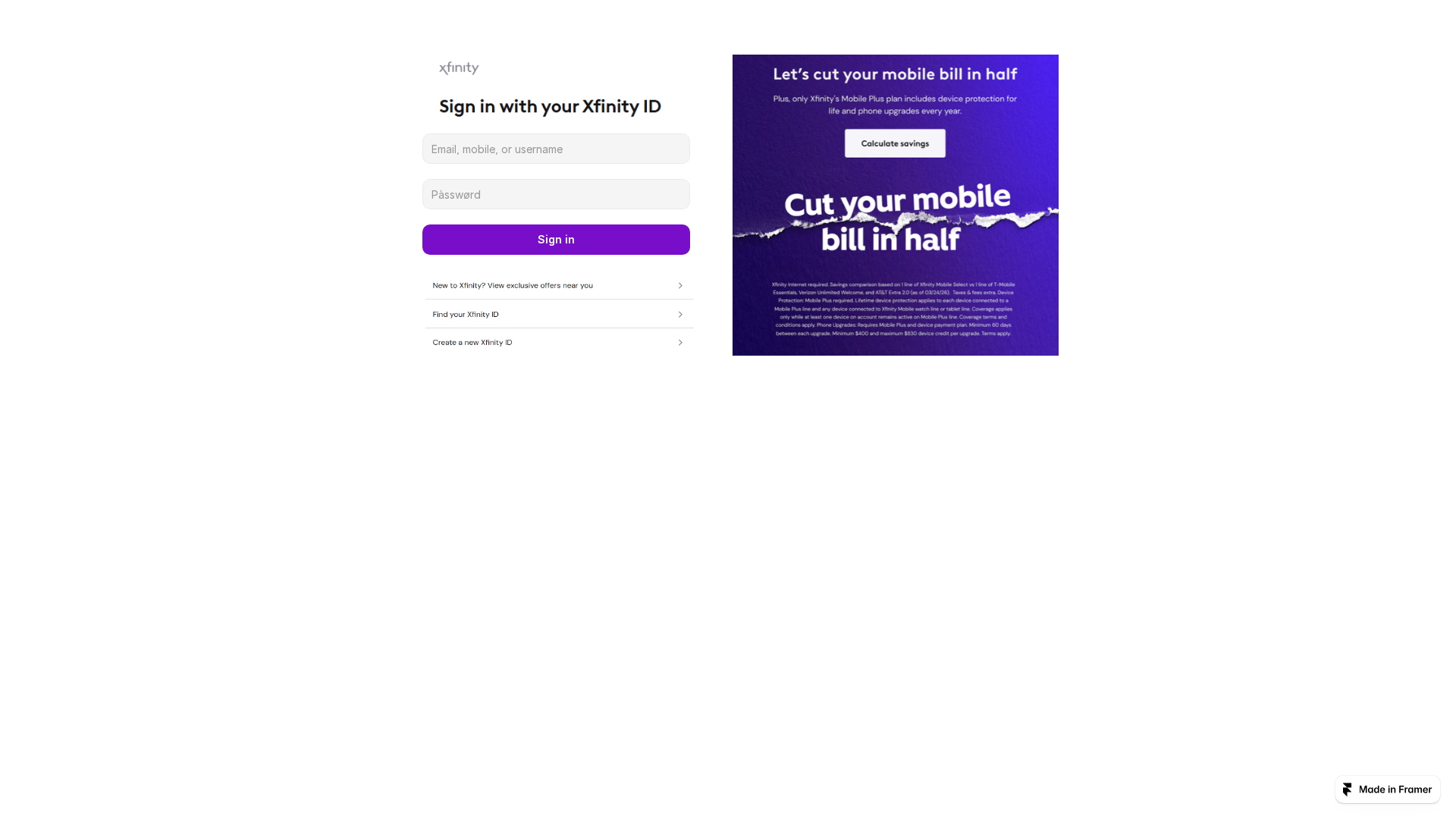 Screenshot of interactive-party-667481.framer.app