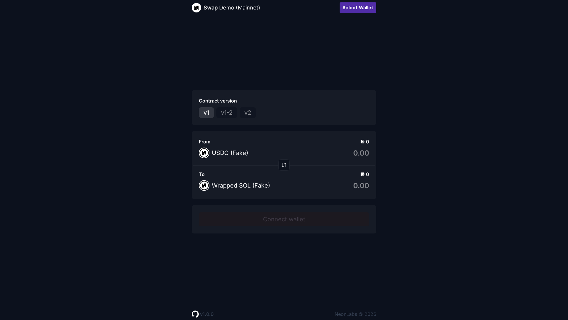 Screenshot of mainnet-neon-solana-signature-demo.pages.dev