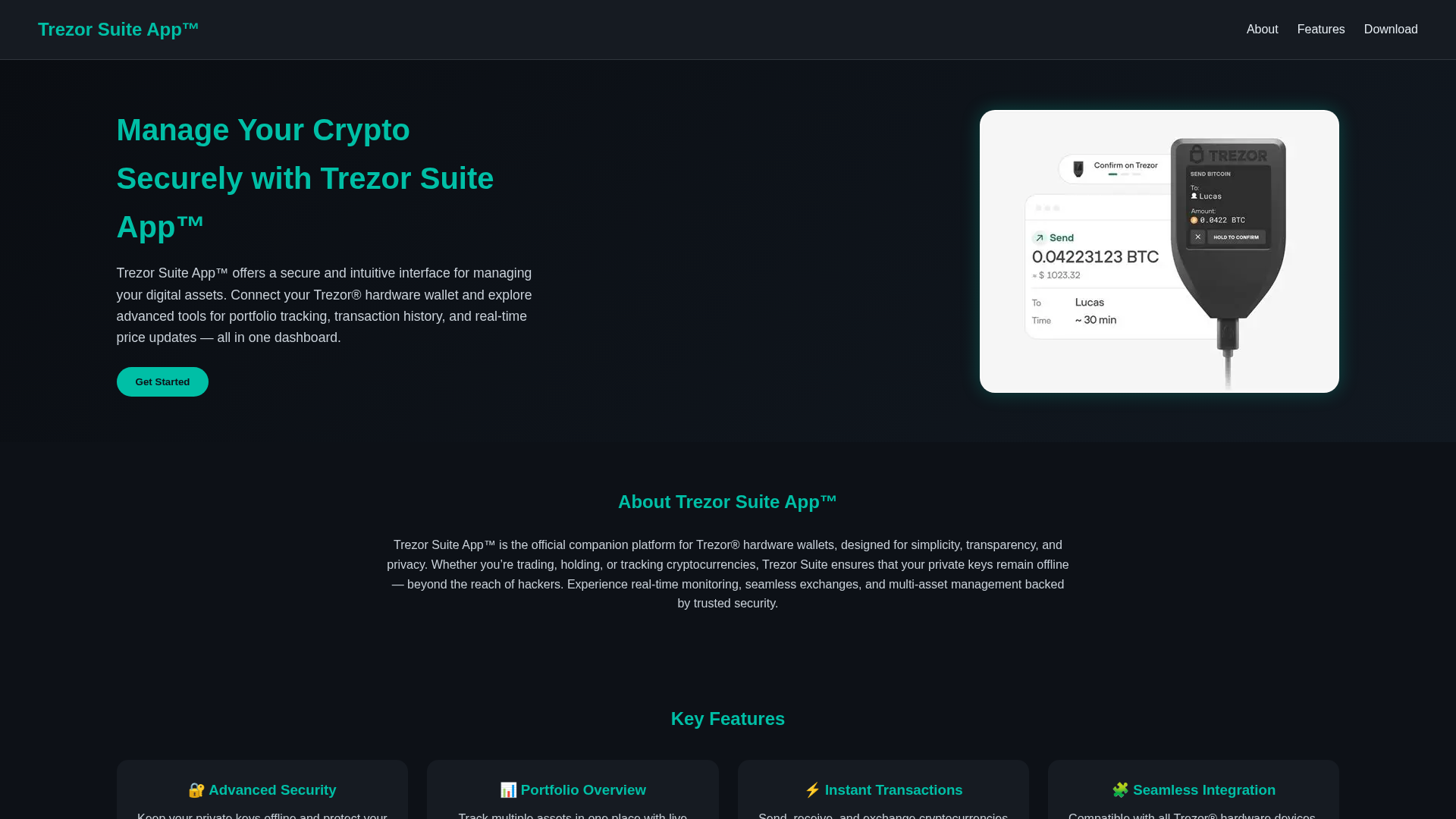 Screenshot of trez-suitte-io.pages.dev