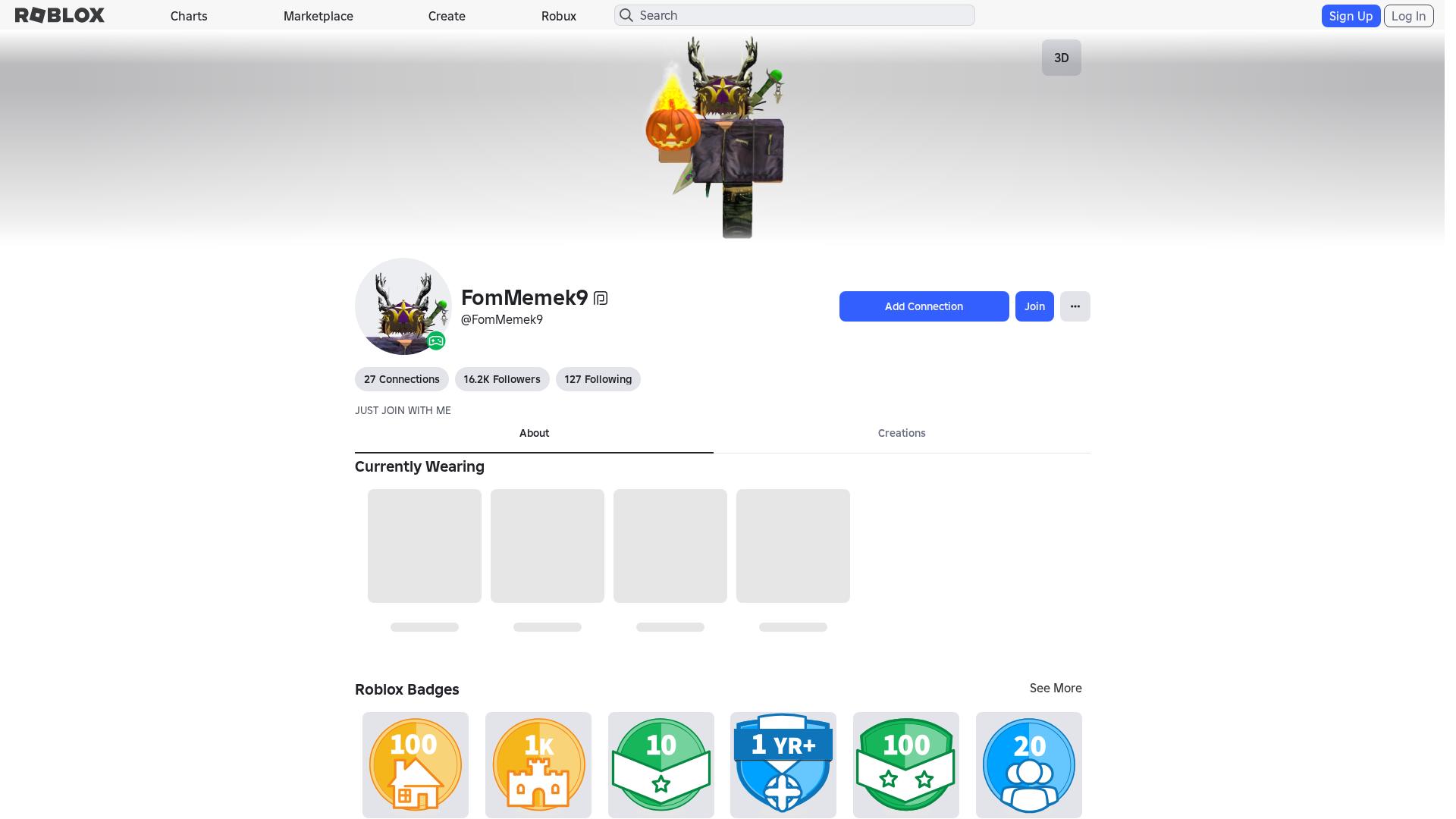 Screenshot of roblox.com.kz