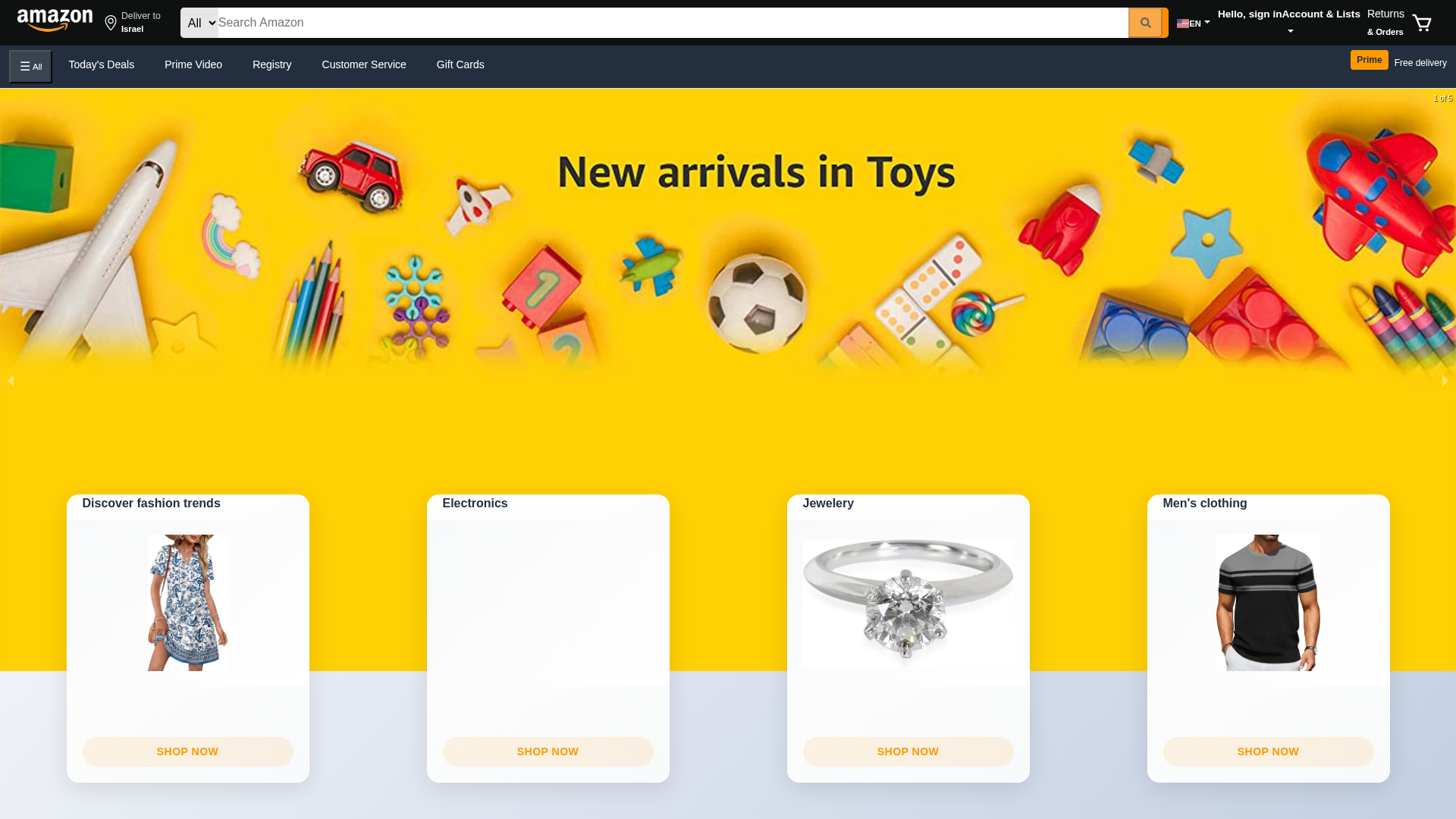 Screenshot of amazon-clone-tzewdu-581109.netlify.app
