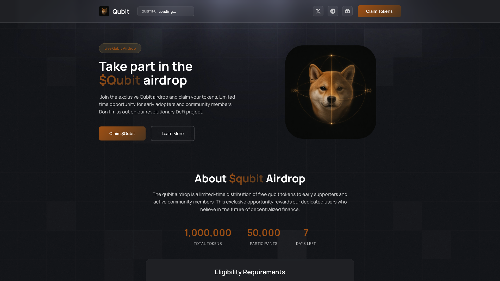 Screenshot of qubinu.com