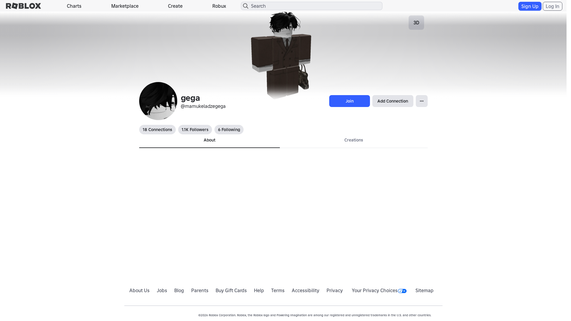 Screenshot of www.roblox.com.bi