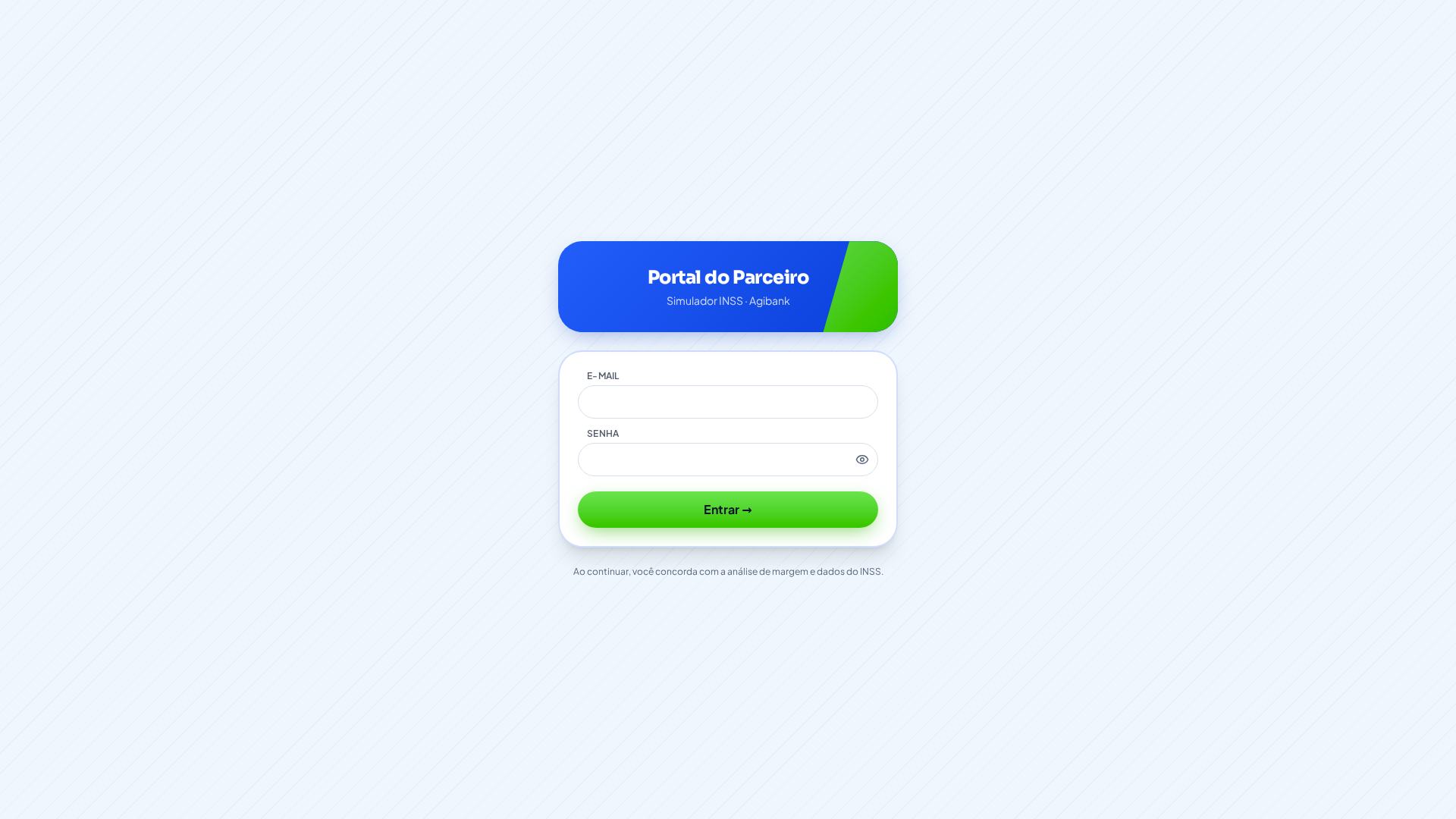 Screenshot of portal.hubsimulador.com.br