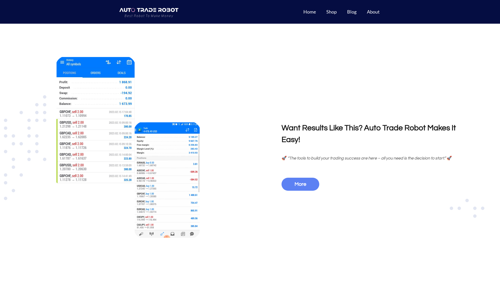 Screenshot of autotraderobot.com