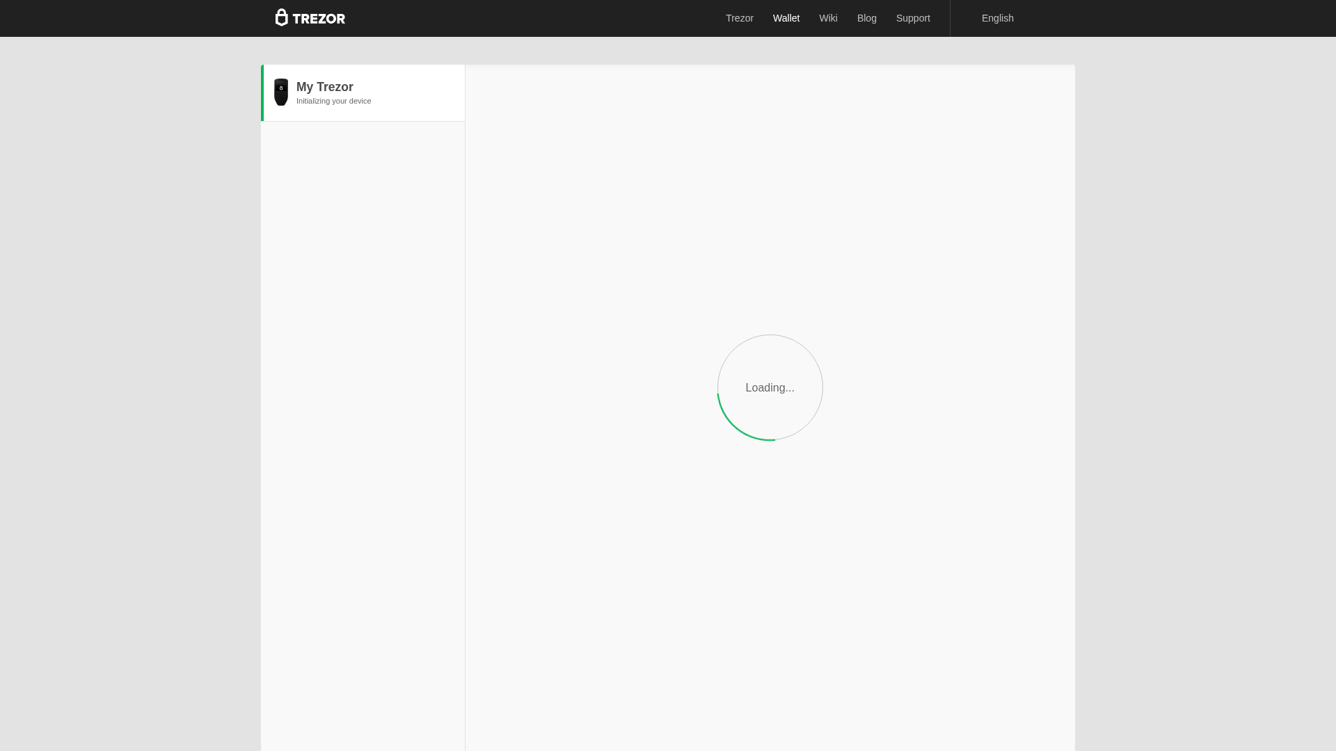 Screenshot of trezor.io-suiteaccess.co