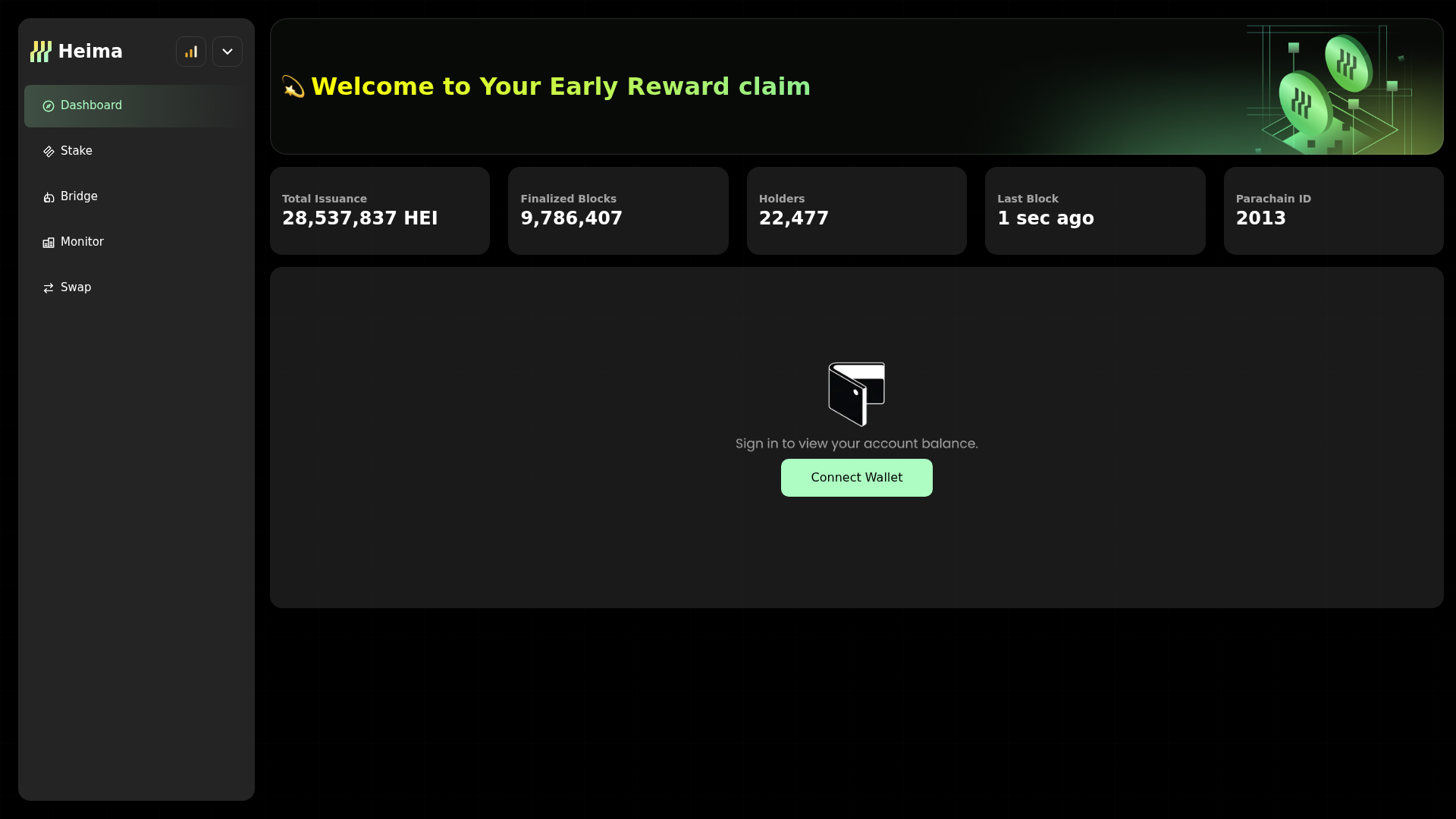 Screenshot of heima-reward.com