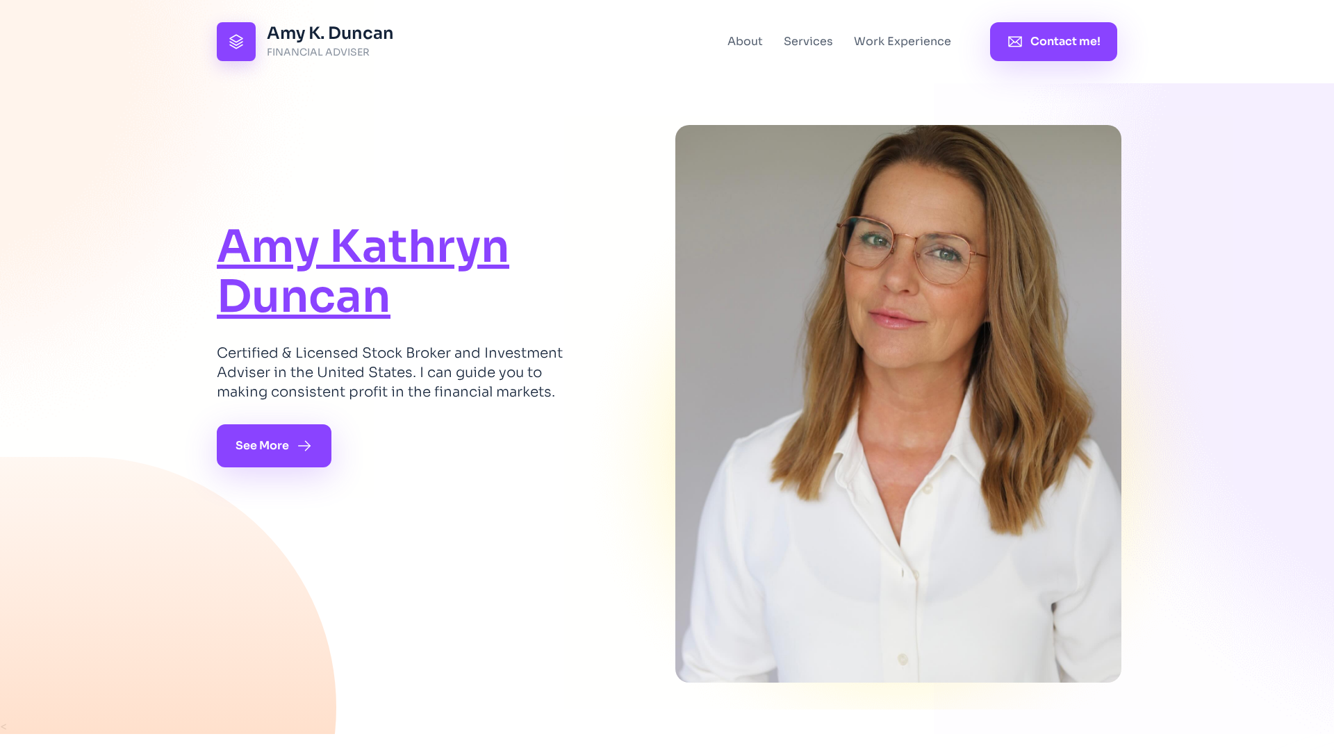 Screenshot of amykathrynduncan.com