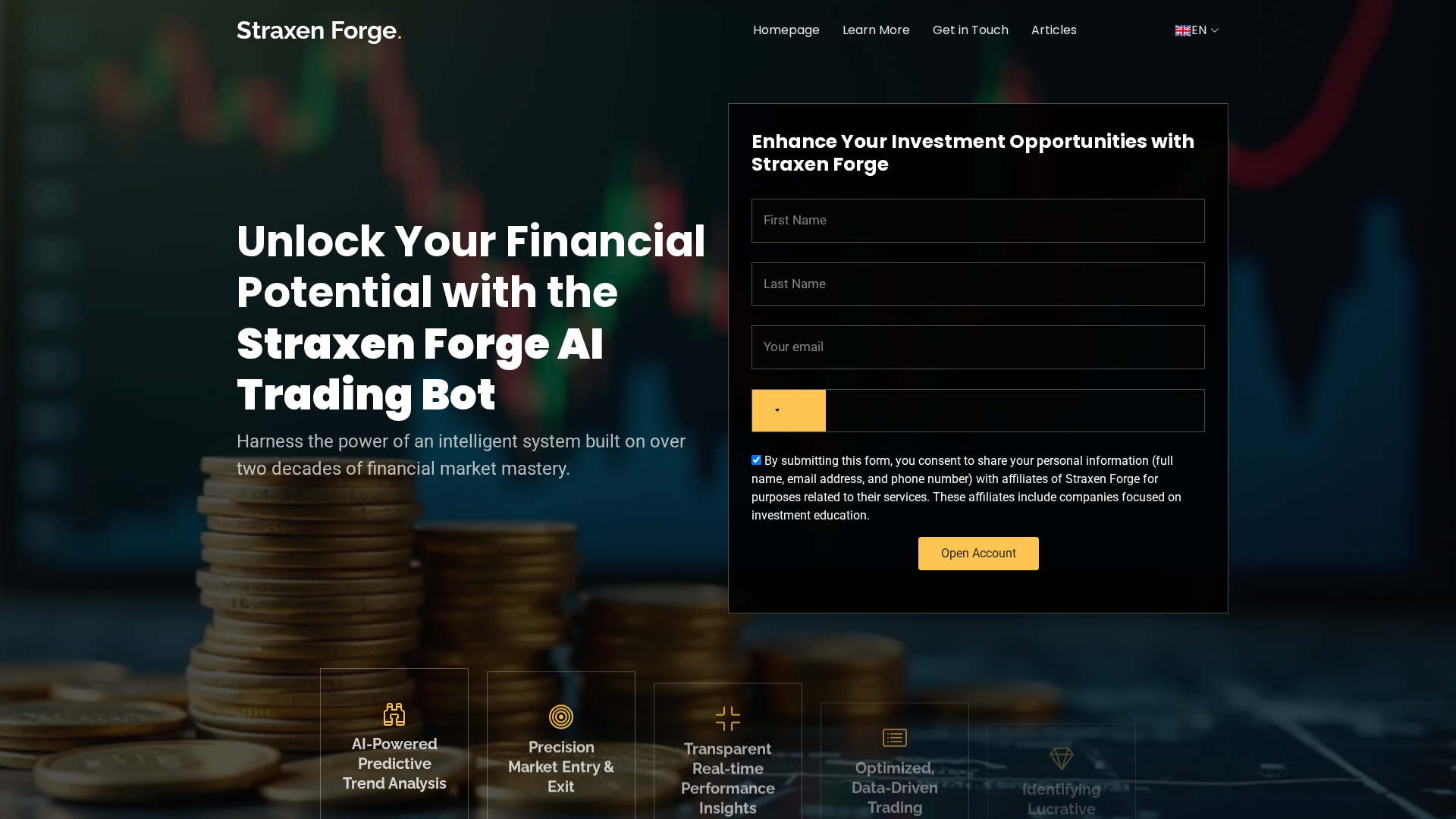 Screenshot of mystraxenforge.com