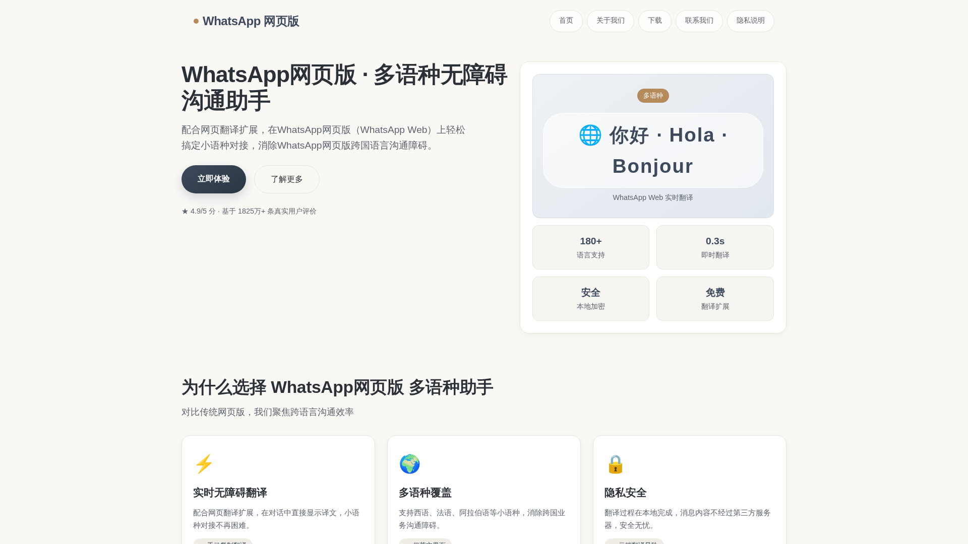 Screenshot of whatapp.speak-whatapp.com.cn