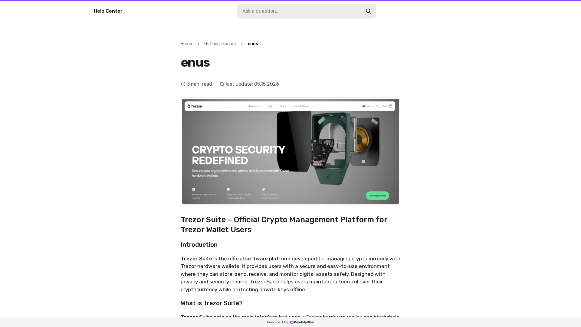 Screenshot of appstart-trzo.kb.help