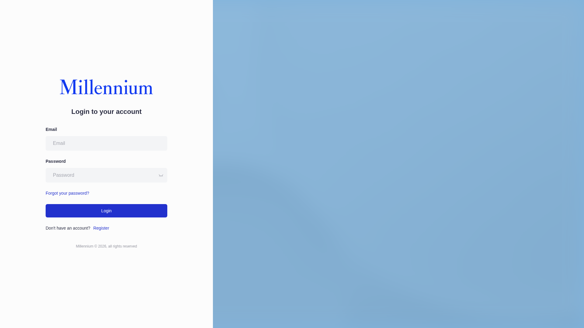 Screenshot of brightmillennium.com