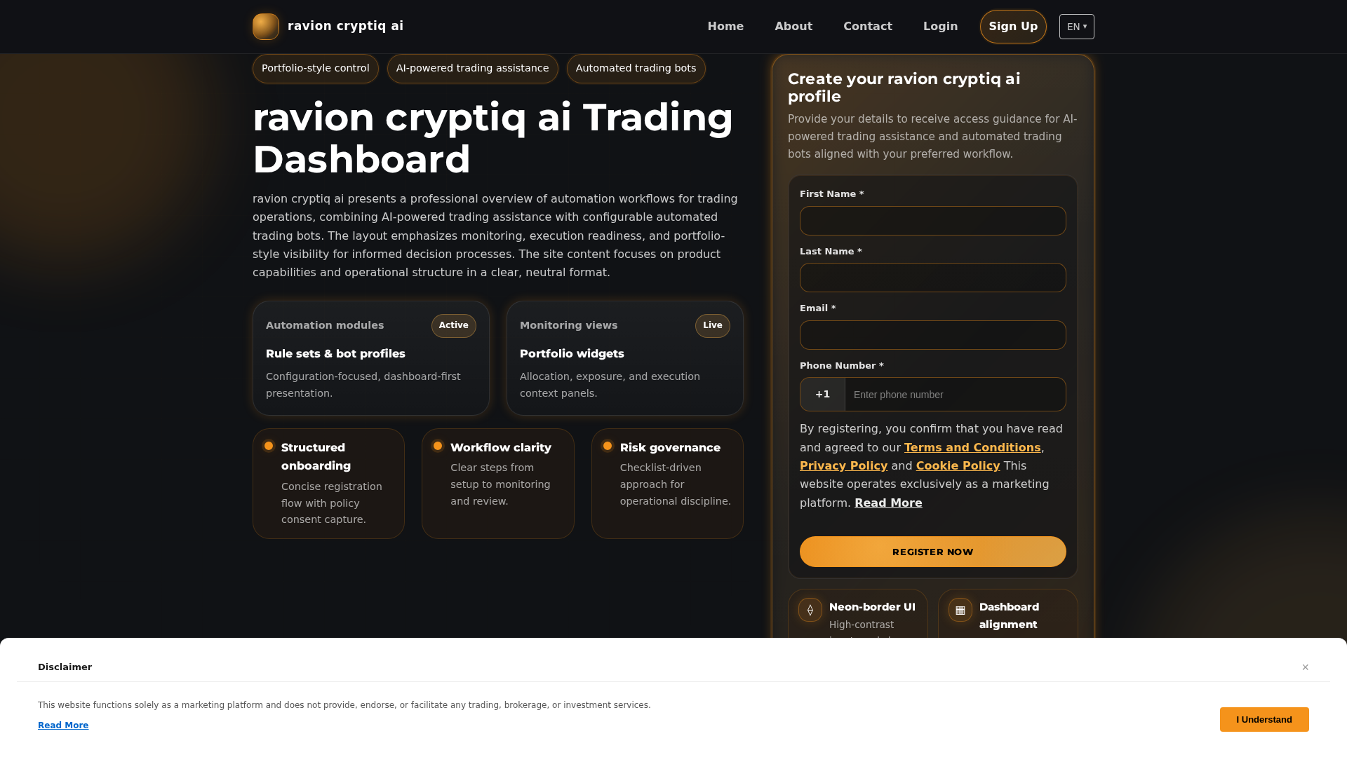 Screenshot of ravioncryptiqai.shop