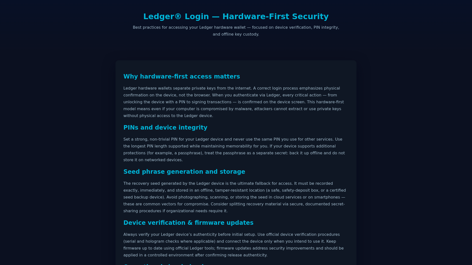 Screenshot of hardware-ledgr-en.pages.dev