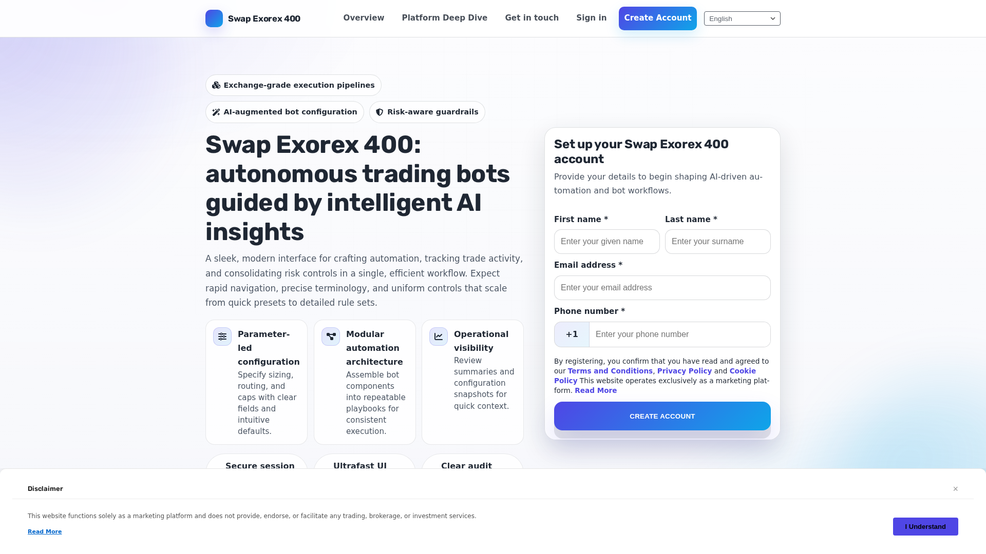 Screenshot of swapexorex400.pro