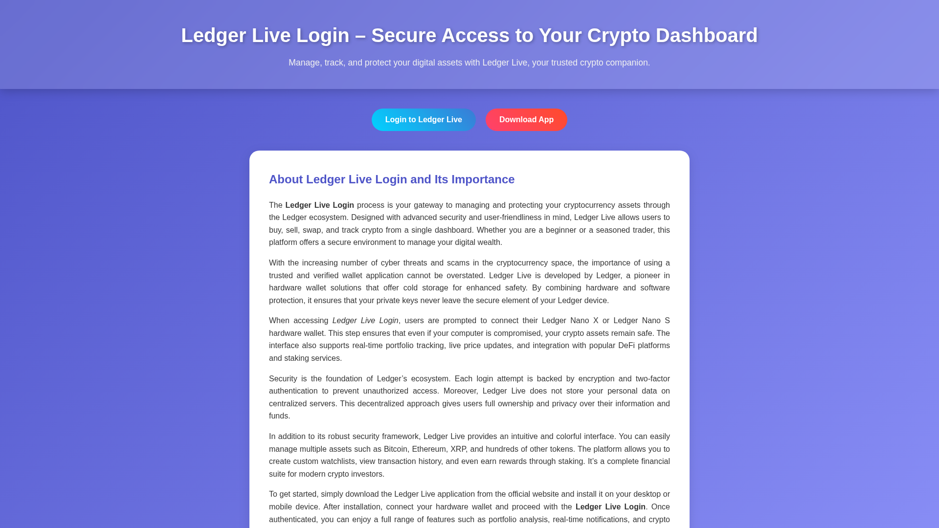 Screenshot of manage-view-livledgerr.pages.dev