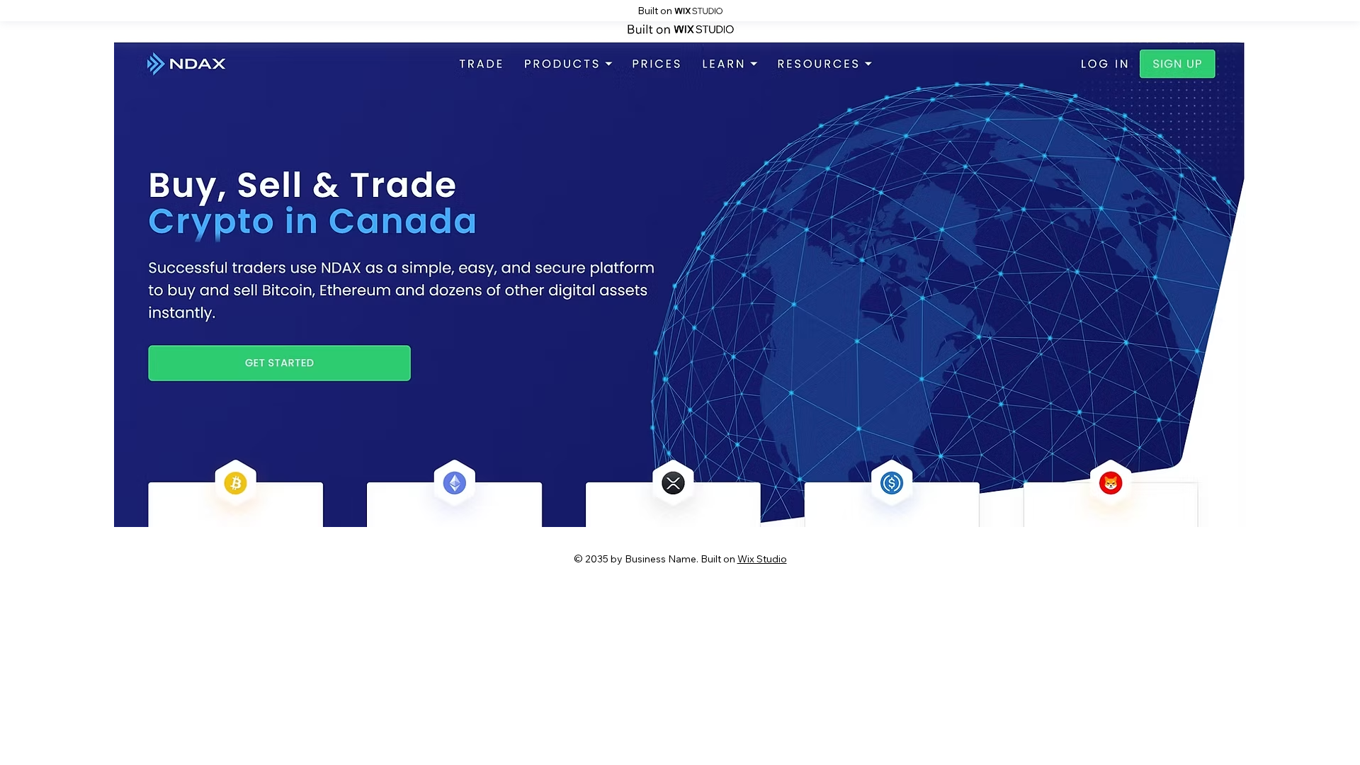 Screenshot of ndxx-navi-hub.wixstudio.com