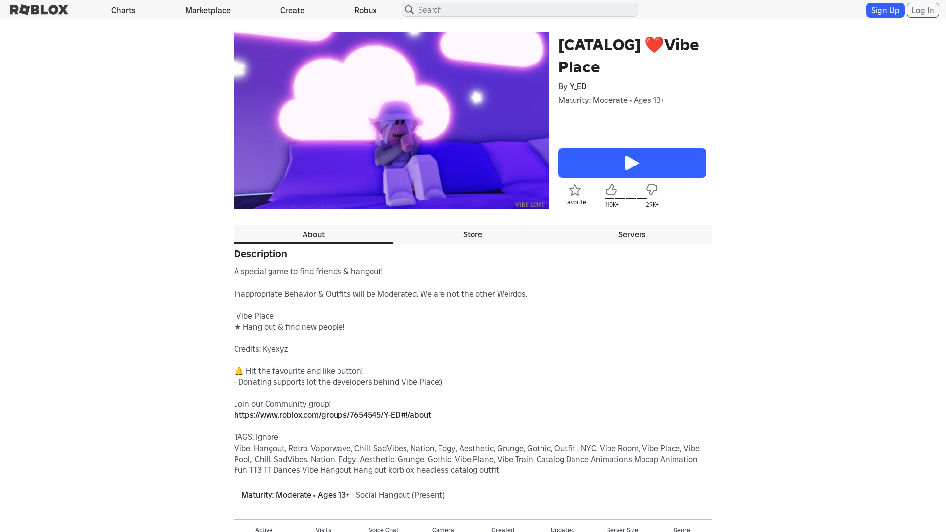 Screenshot of www.roblox.com.et