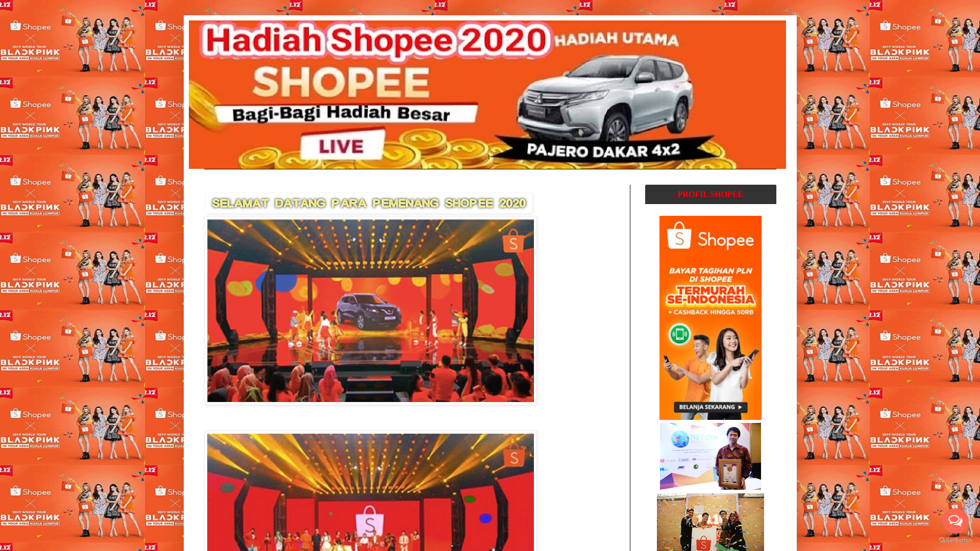 Screenshot of www.shopeeco47.blogspot.com