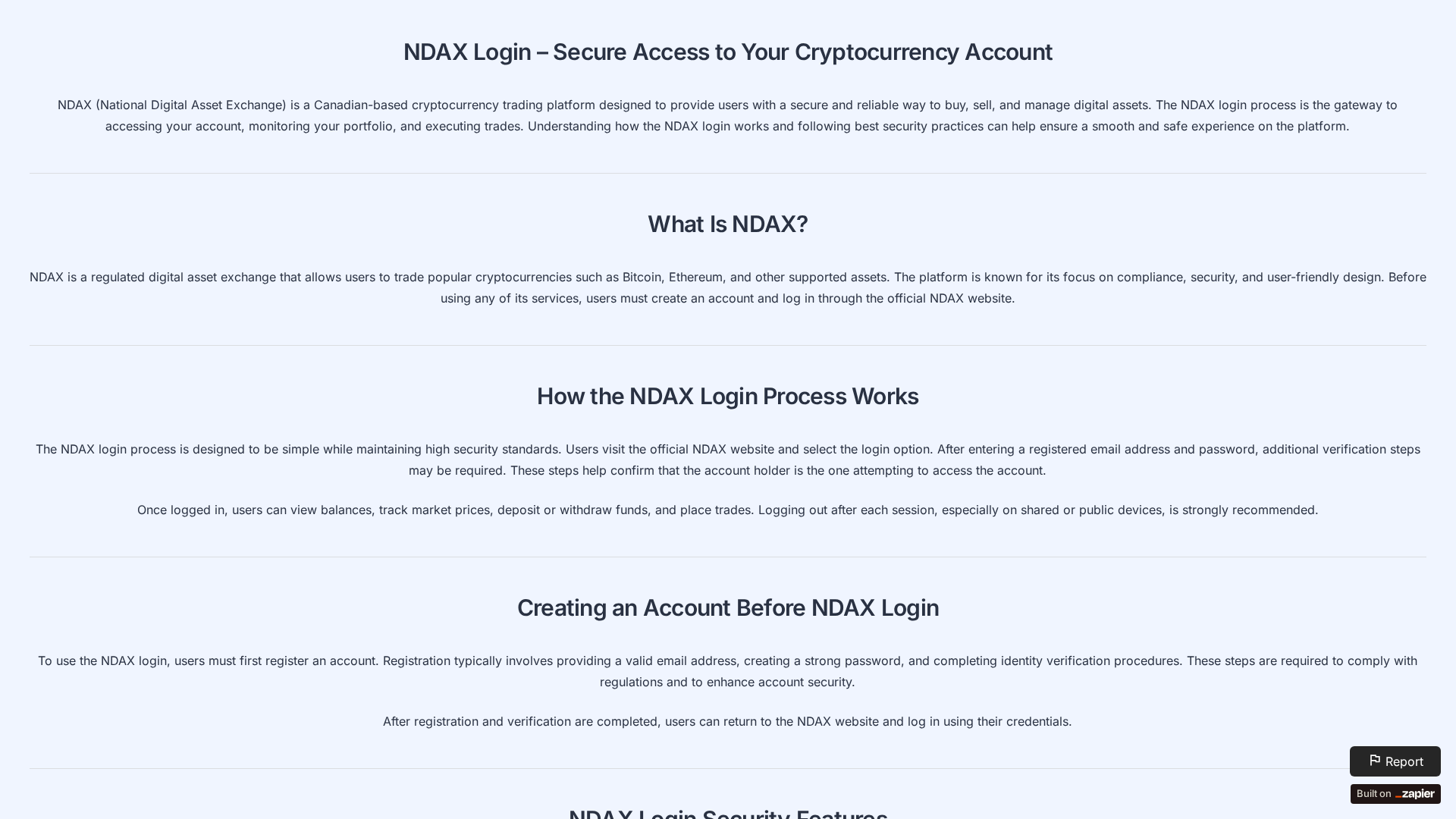 Screenshot of apps-ndx.zapier.app