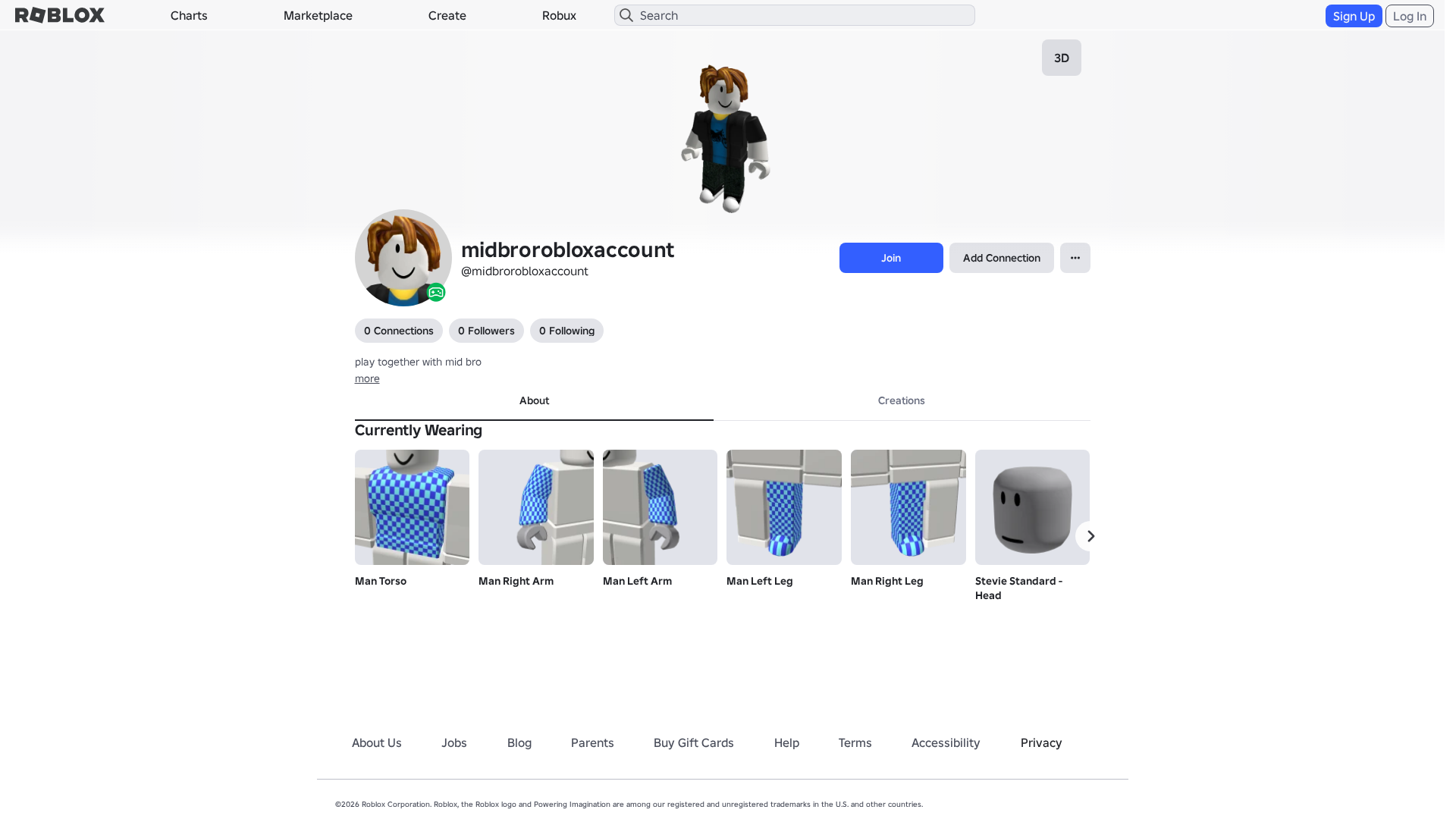Screenshot of www.roblox.com.ml