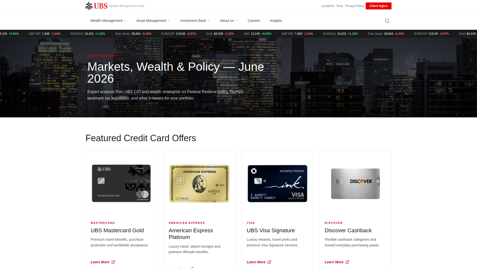 Screenshot of ubsusainc.com