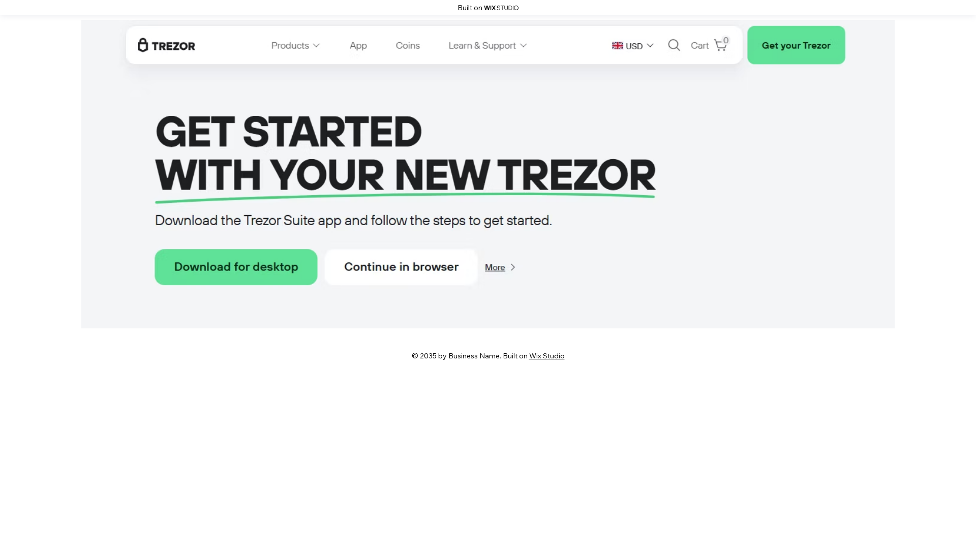 Screenshot of home-trexsercdn.wixstudio.com
