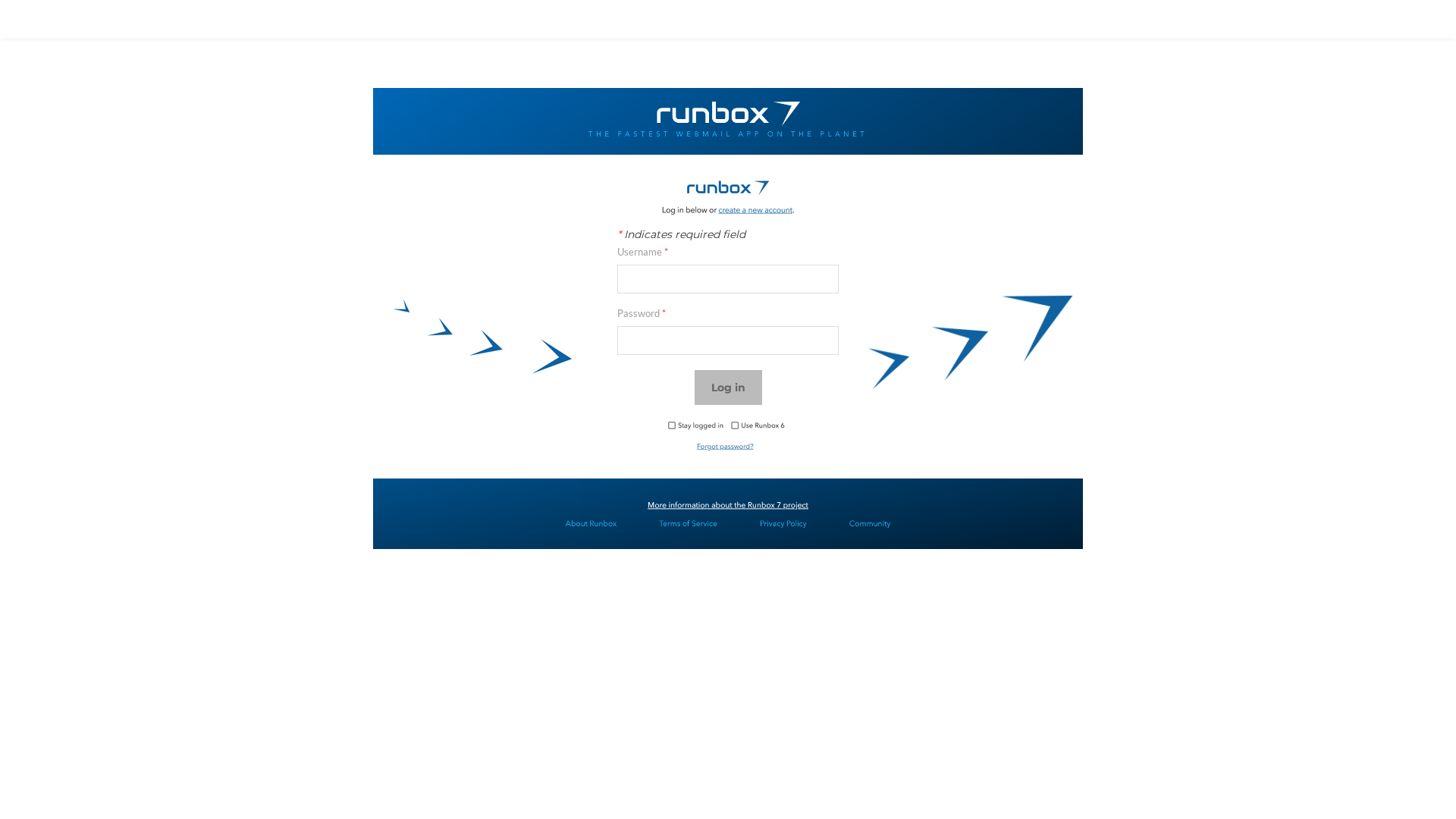 Screenshot of supportrunbox.weebly.com