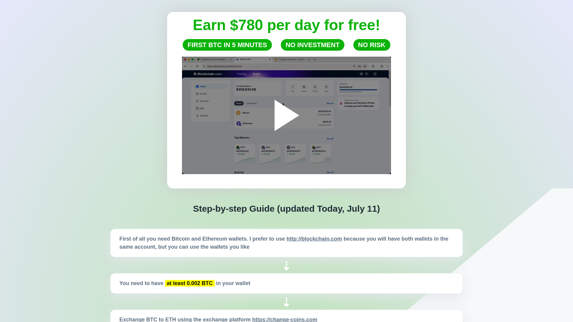 Screenshot of arbitrage-trading.live