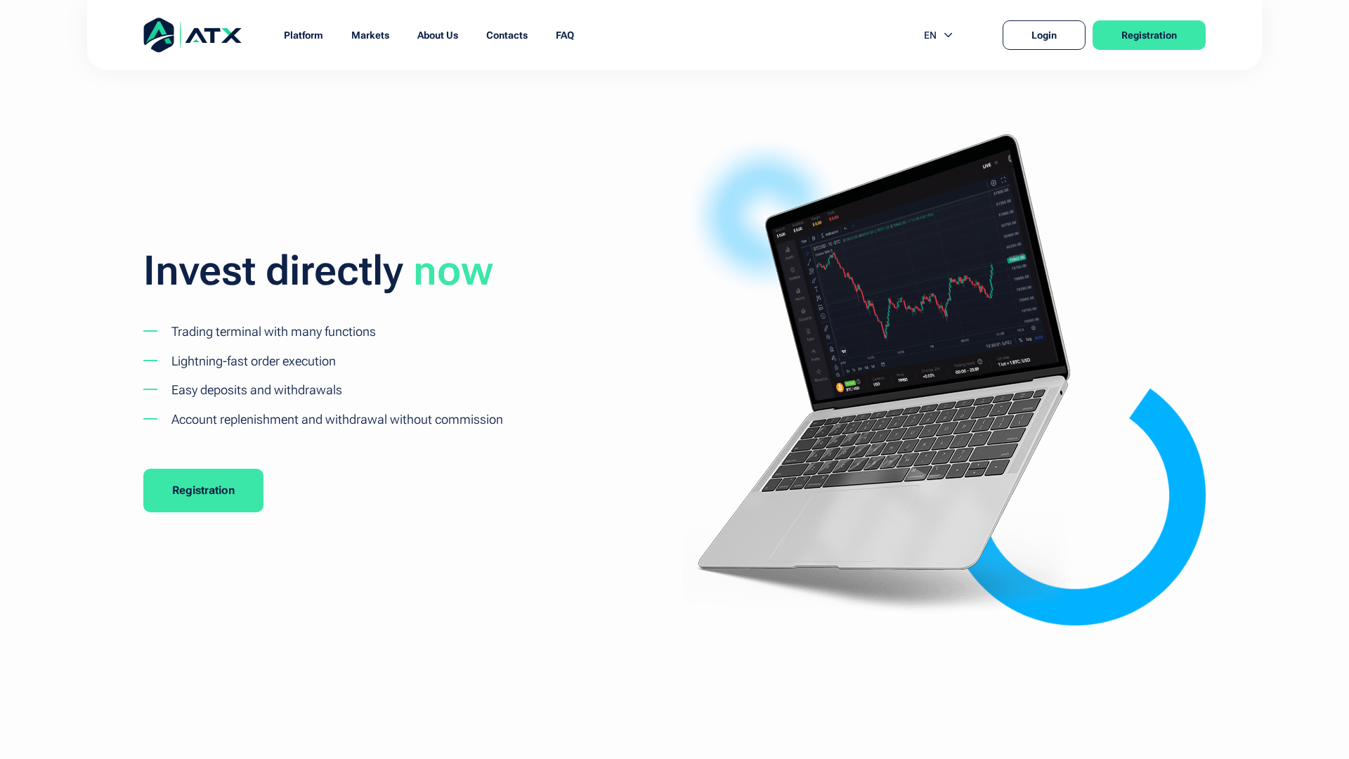 Screenshot of atx-market.com