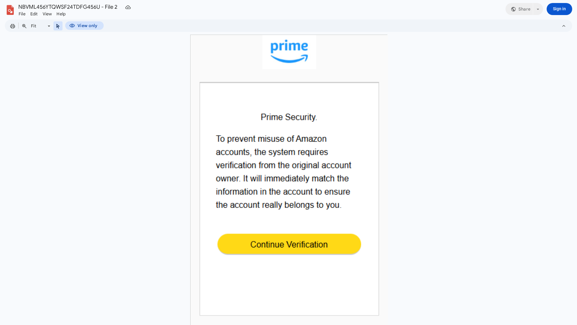 Screenshot of docs.google.com