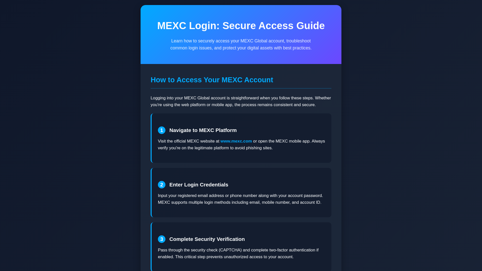 Screenshot of info-mexc-login-us.pages.dev