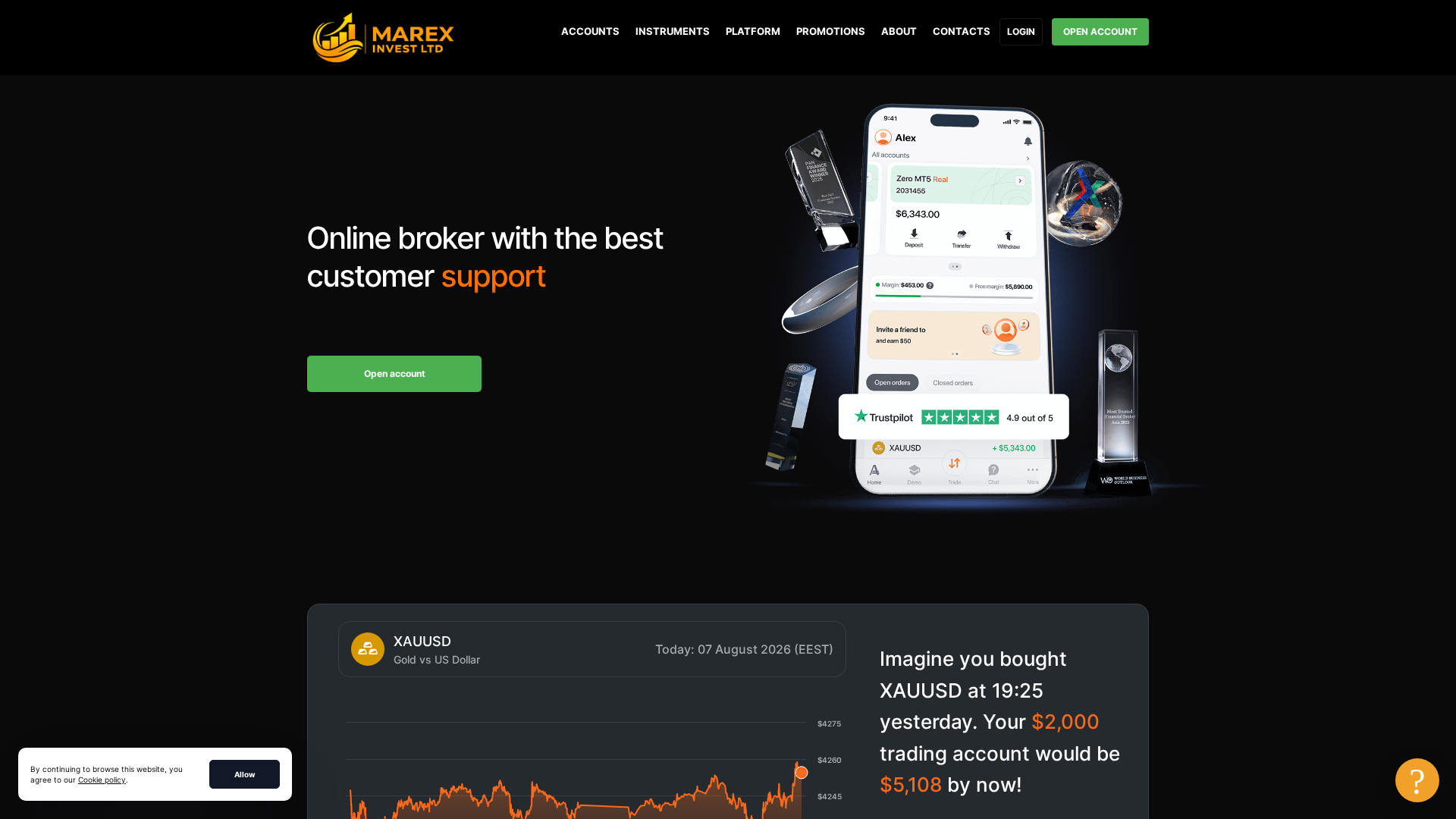 Screenshot of moldinspectiondayton.com