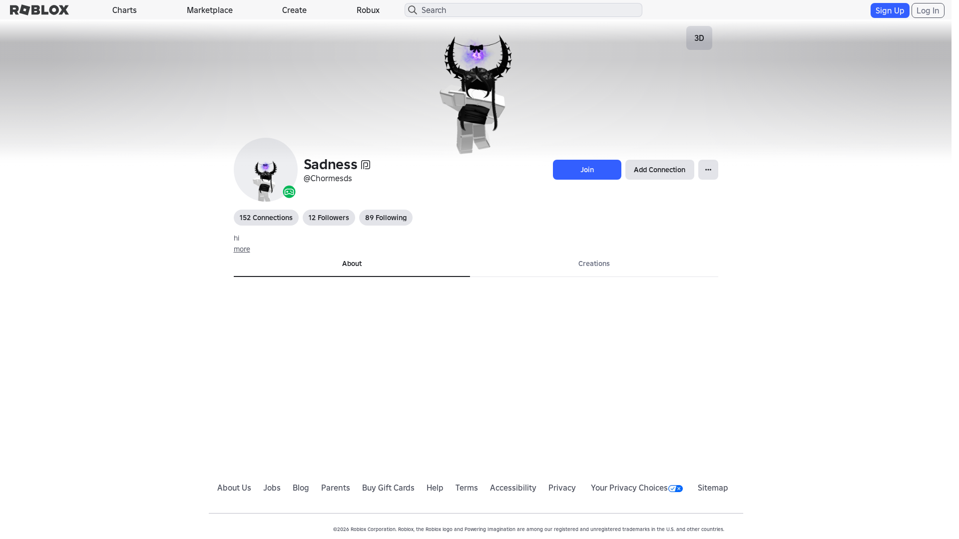 Screenshot of www.roblox.com.et