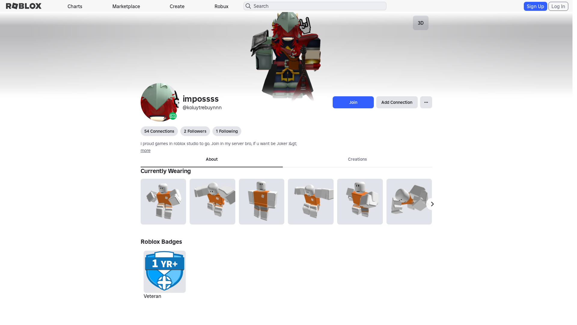 Screenshot of www.roblox.et
