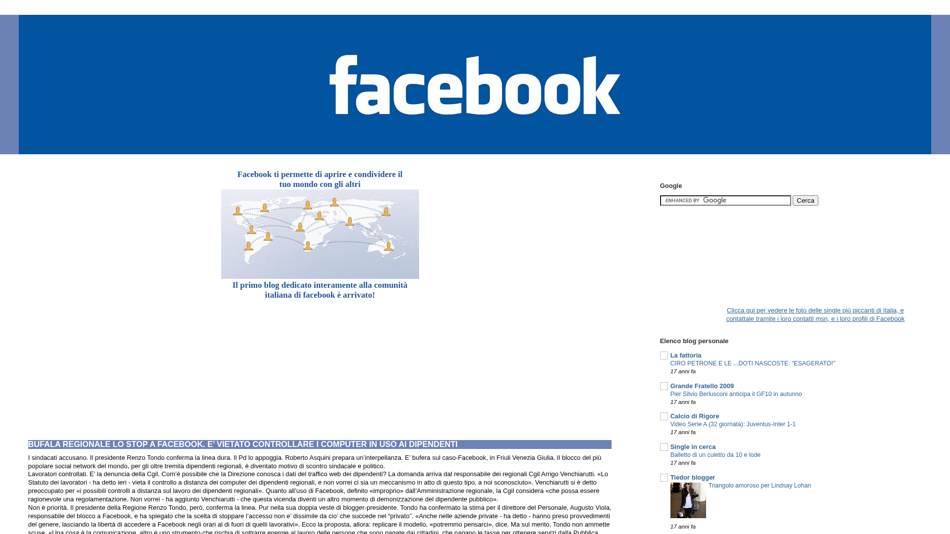 Screenshot of www.face-book-login.blogspot.com