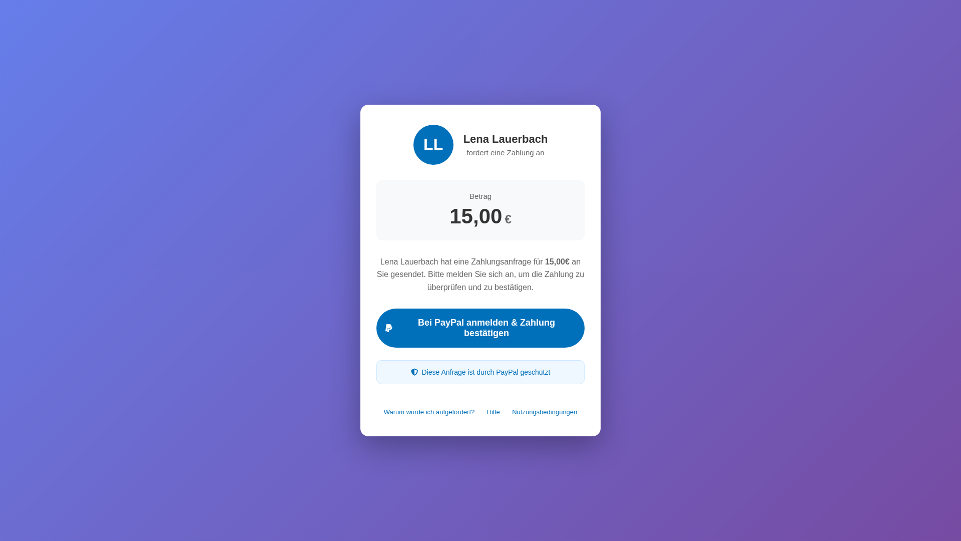 Screenshot of www.paylink-paypal.com